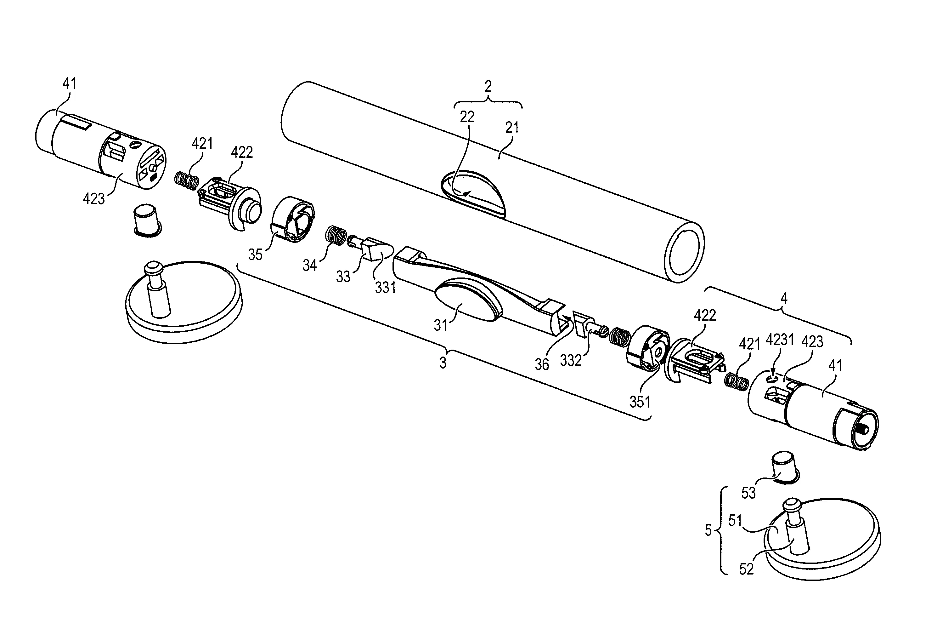 Dispositif de liberation rapide par simple pression d'abattant wc