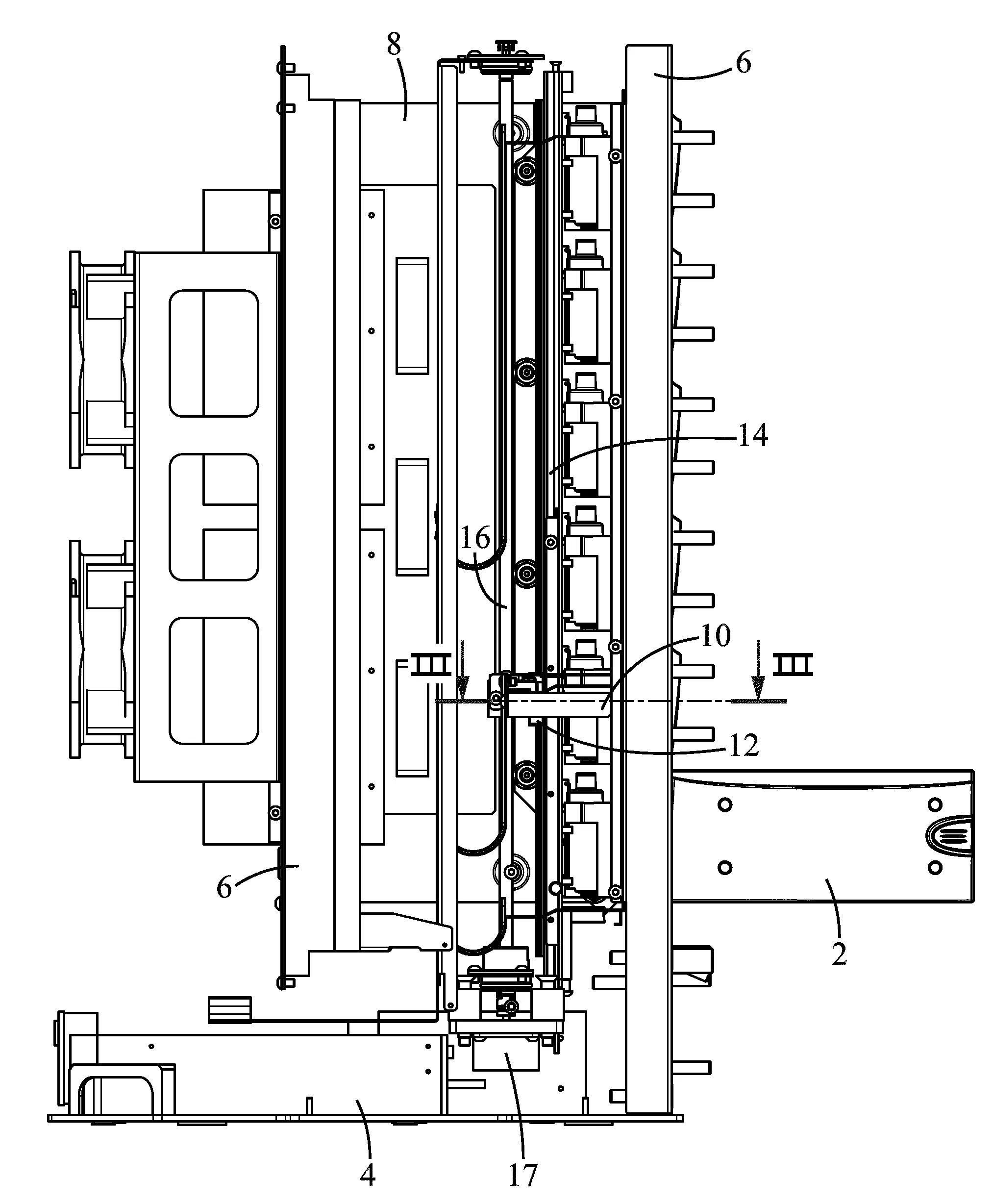 Appareil d'analyse de phases de melanges polyphasiques