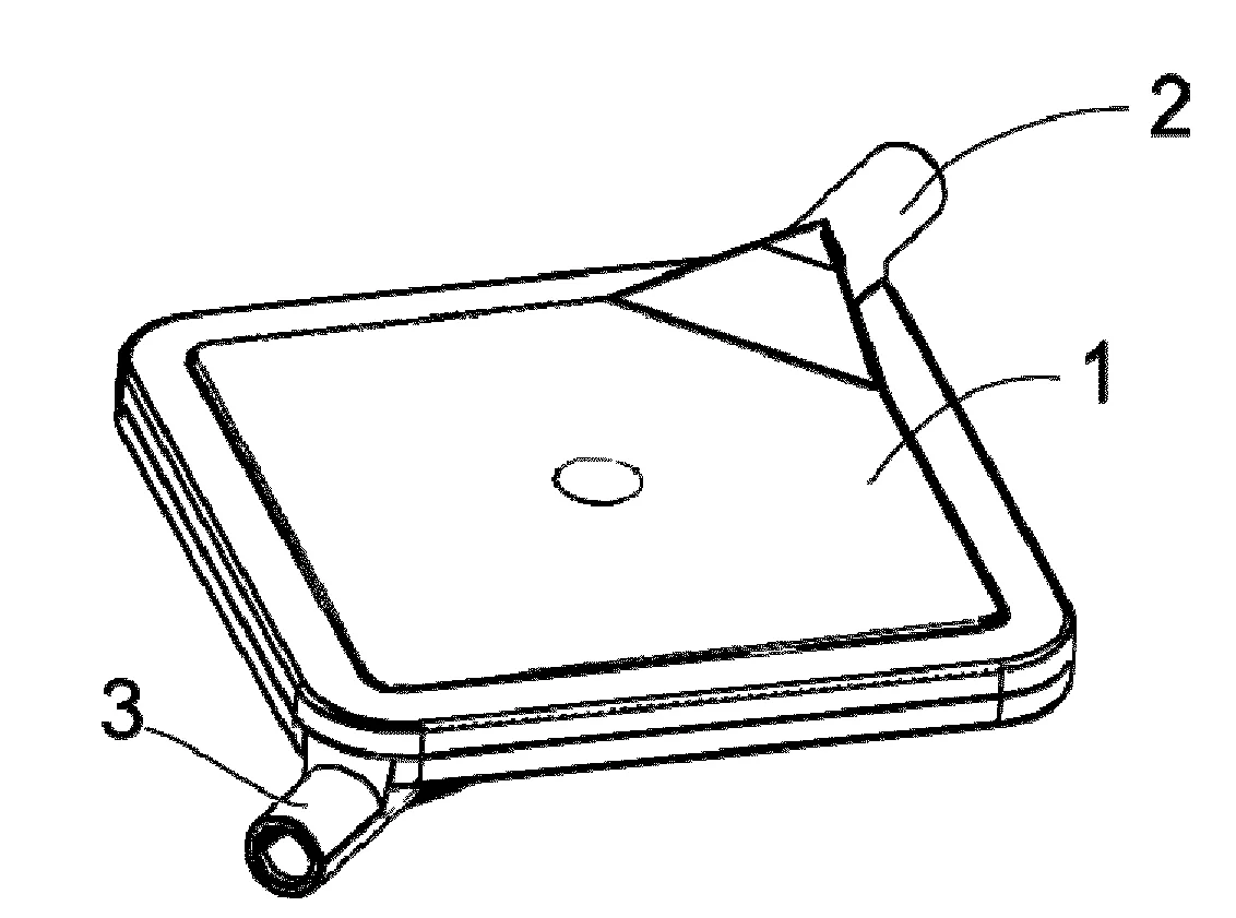 Unite de filtration des leucocytes a adhesion des plaquettes reduite