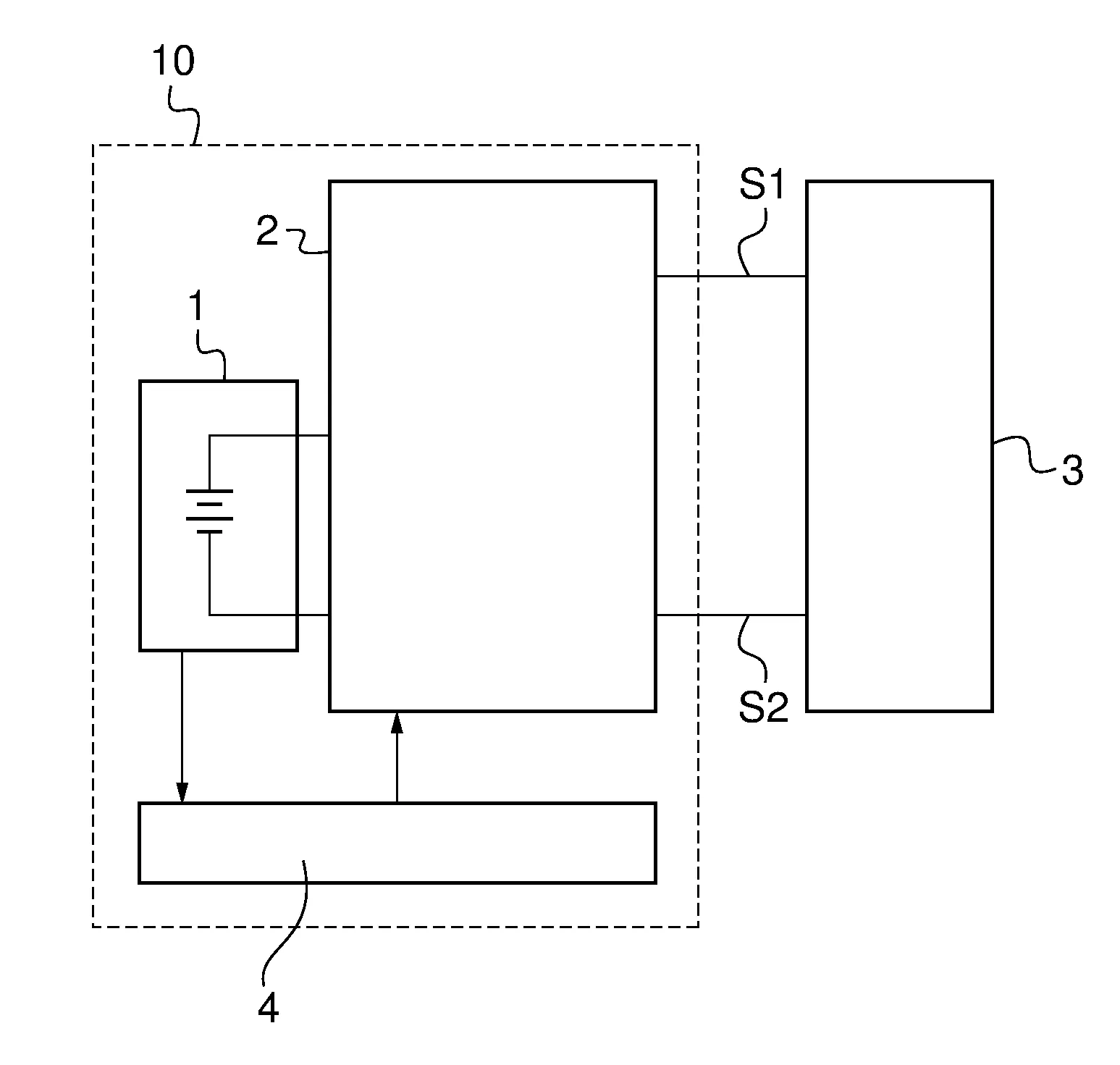 Dispositif d'interface entre un systeme d'alimentation auxiliaire et un module de generation d'energie dans un vehicule ferroviaire