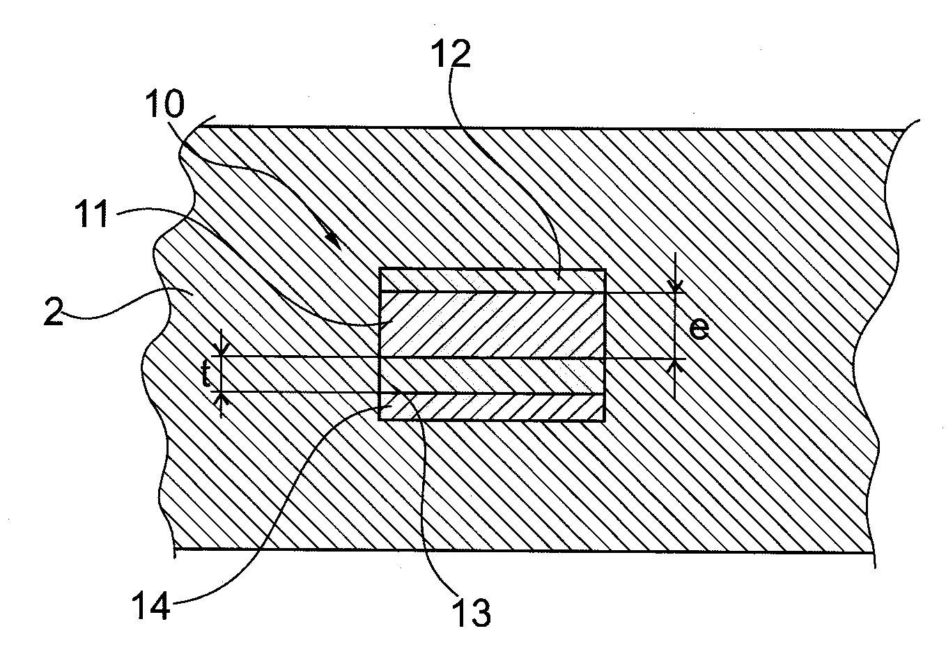 Element de securite comportant un pigment interferentiel et une charge nanometrique.