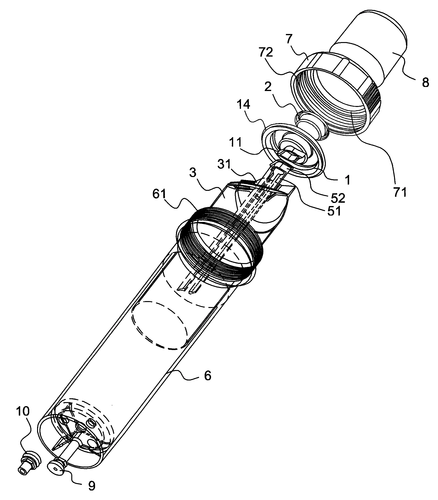 Reservoirs a poche pour boitiers distributeurs de produits sous pression et boitiers les comprenant