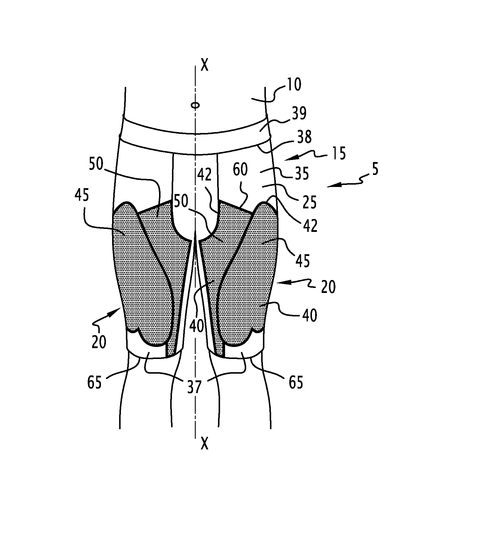 Sous-vetement de contention