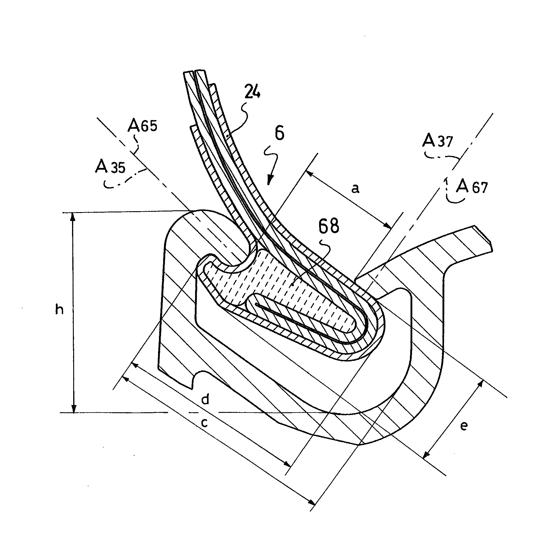 Pneumatique pour roue de velo