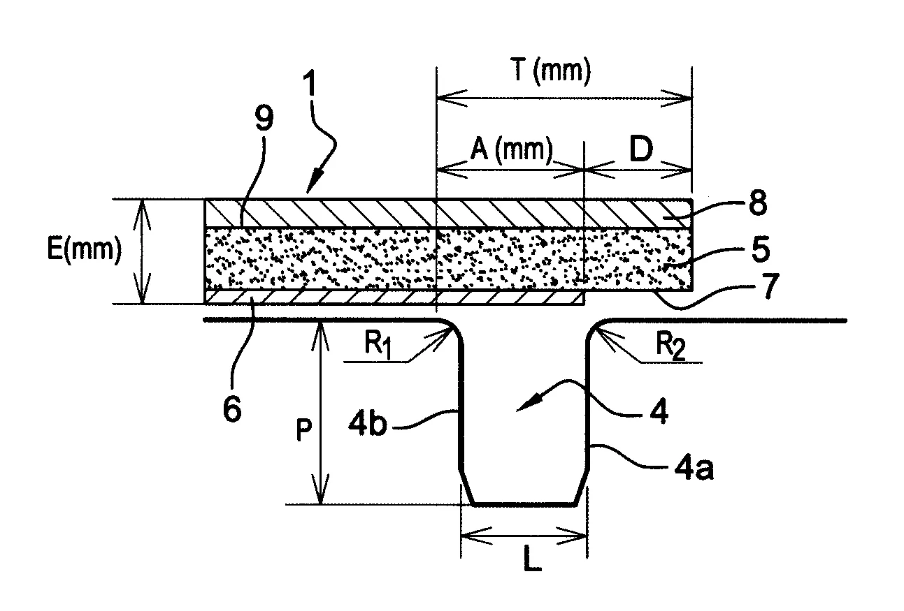 Panneau interieur decoratif pour l'habillage d'un support
