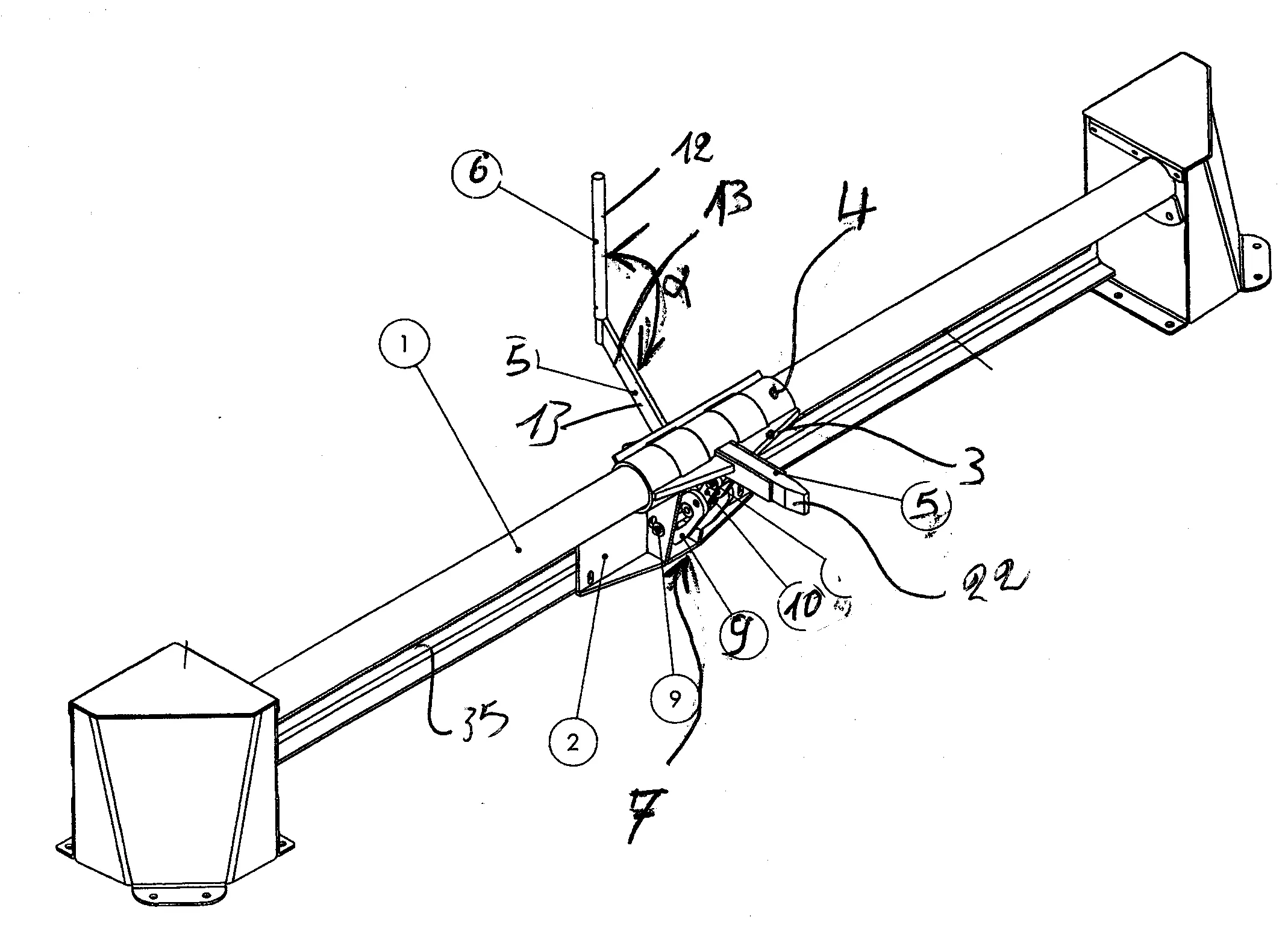 Dispositif d'immobilisation de vehicule son procede d'installation et utilisation