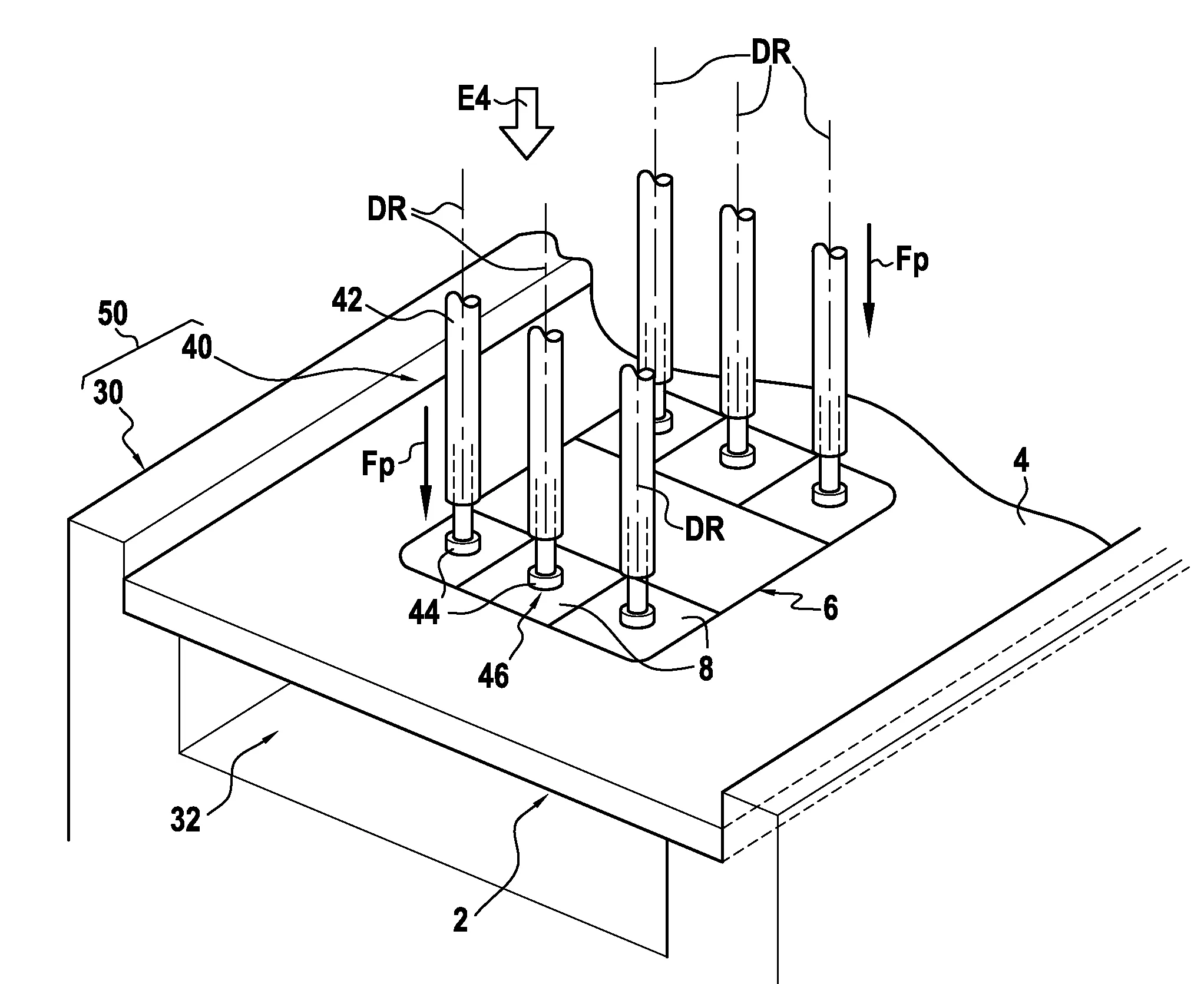 Procede de test de resistance d'une carte a puce et dispositif pour la realisation d'un tel test