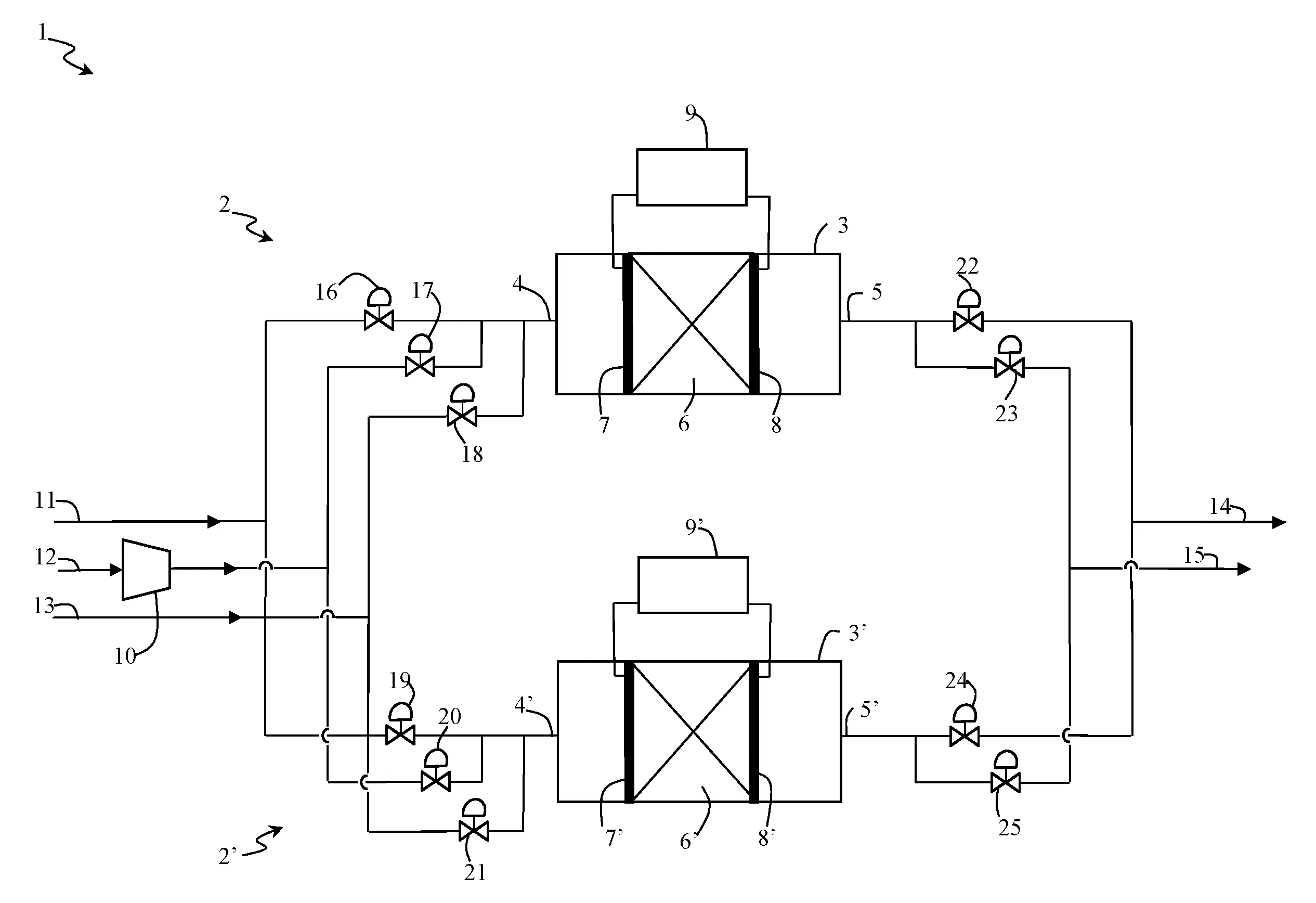 Procede regeneratif d'elimination des composes siloxanes dans du biogaz