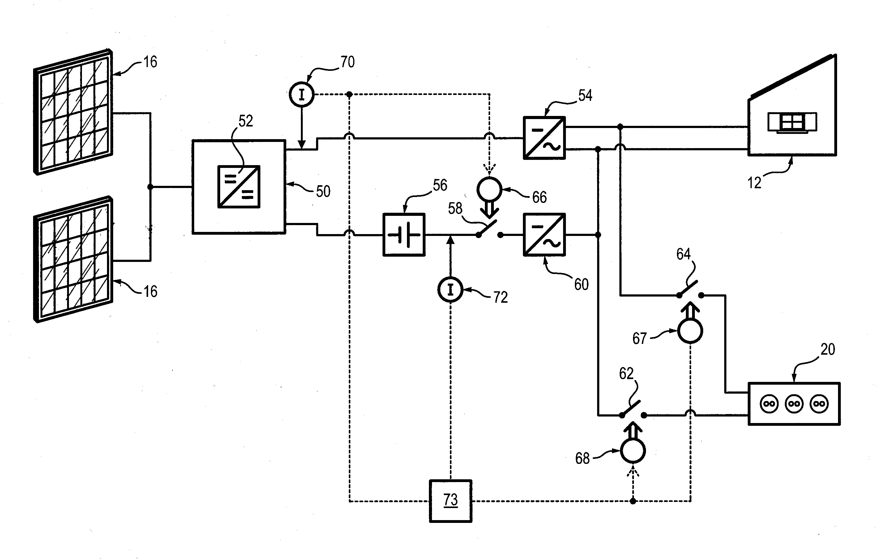 Installation electriquement autonome et procede de gestion