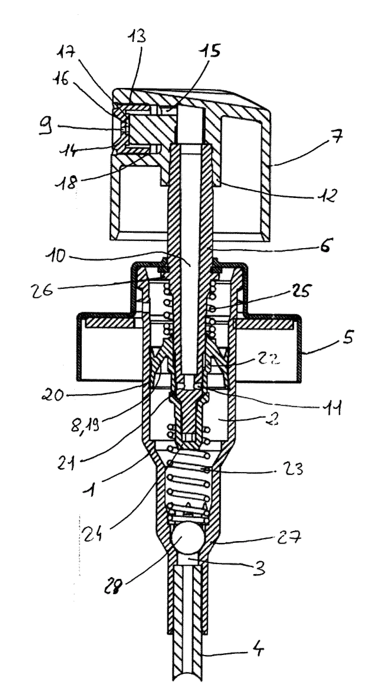 Systeme de distribution d’un produit sous pression