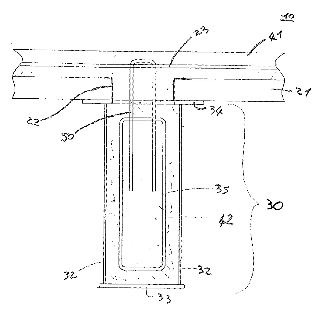 Structure mixte de construction