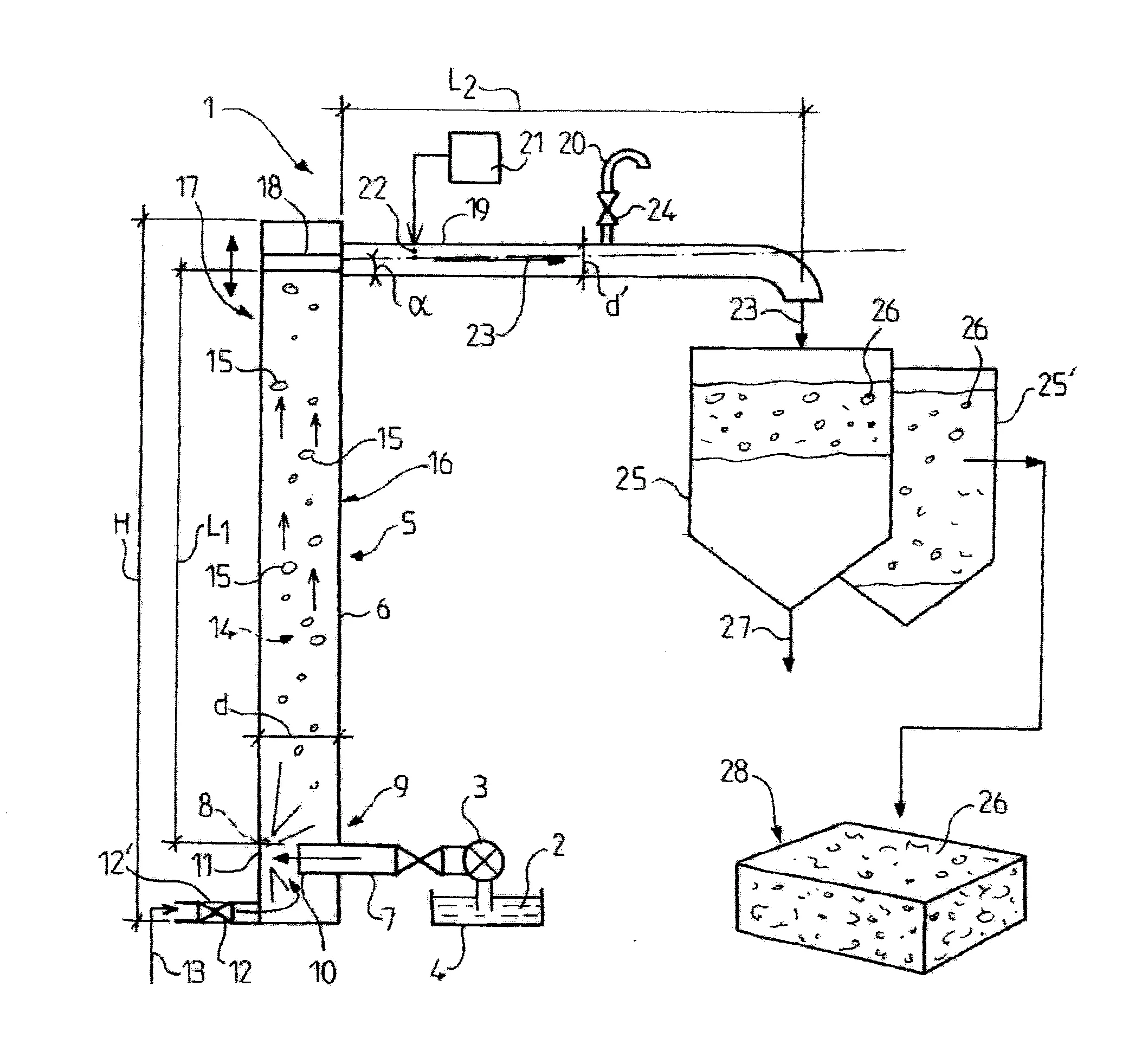Procede et dispositif de traitement de boues liquides, et galettes de boues obtenues avec un tel procede