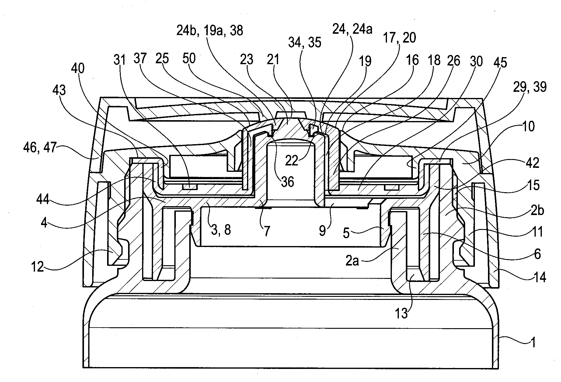 Systeme de distribution d’un produit fluide contenu dans un recipient