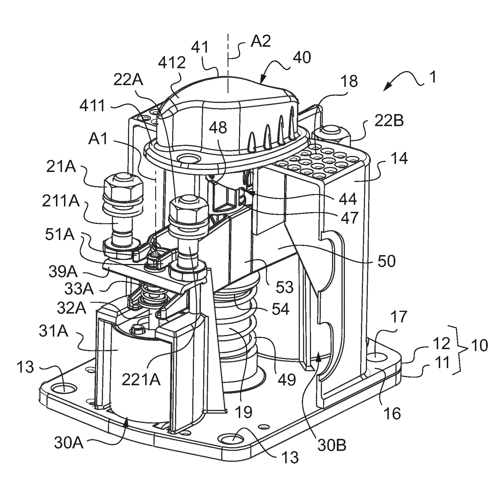 Dispositif de coupure electrique pour batterie d’accumulateurs