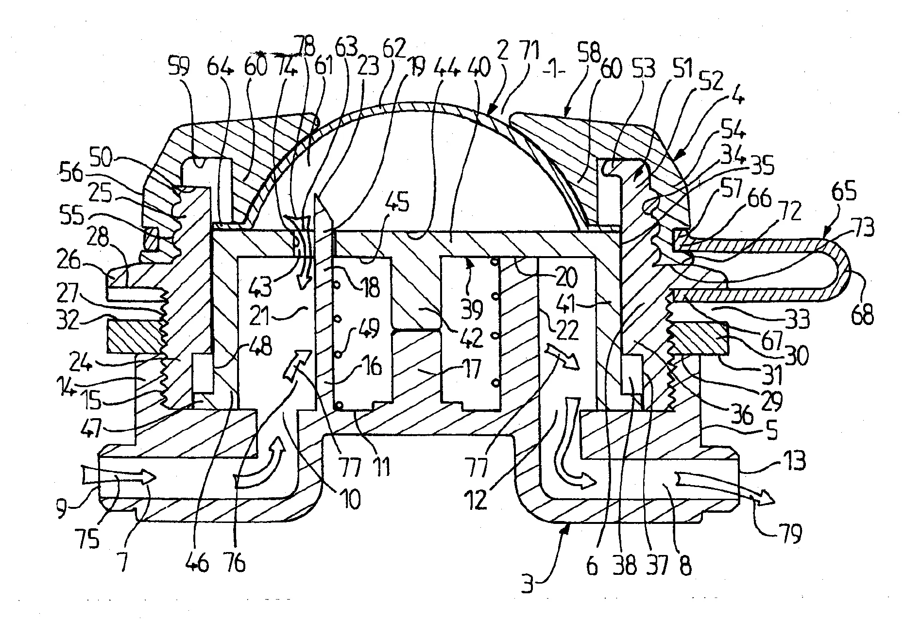 Dispositif de diffusion d'un produit encapsule dans l'air