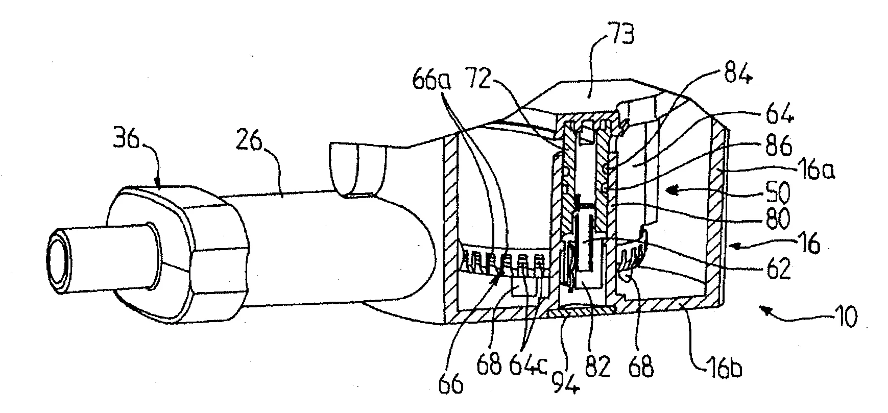 Siphon demontable
