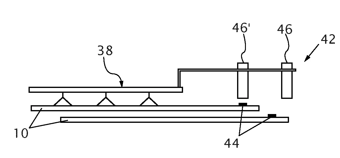 Procede pour depiler des objets stockes sur un support et dispositif associe
