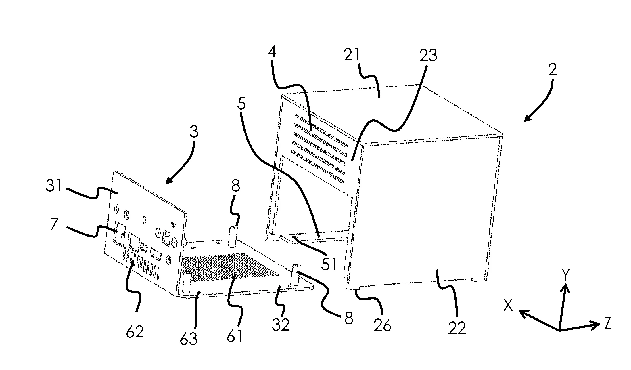 Coque de protection monobloc d’un boitier d’ordinateur personnel