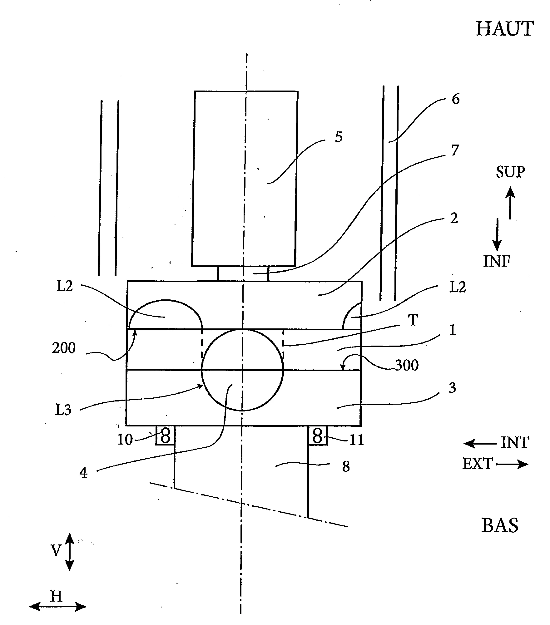 Mecanisme de declenchement/enclenchement d'un carre d'entrainement dans un outil dynamometrique fonctionnant en rotation comme un tournevis ou un disque dynamometrique