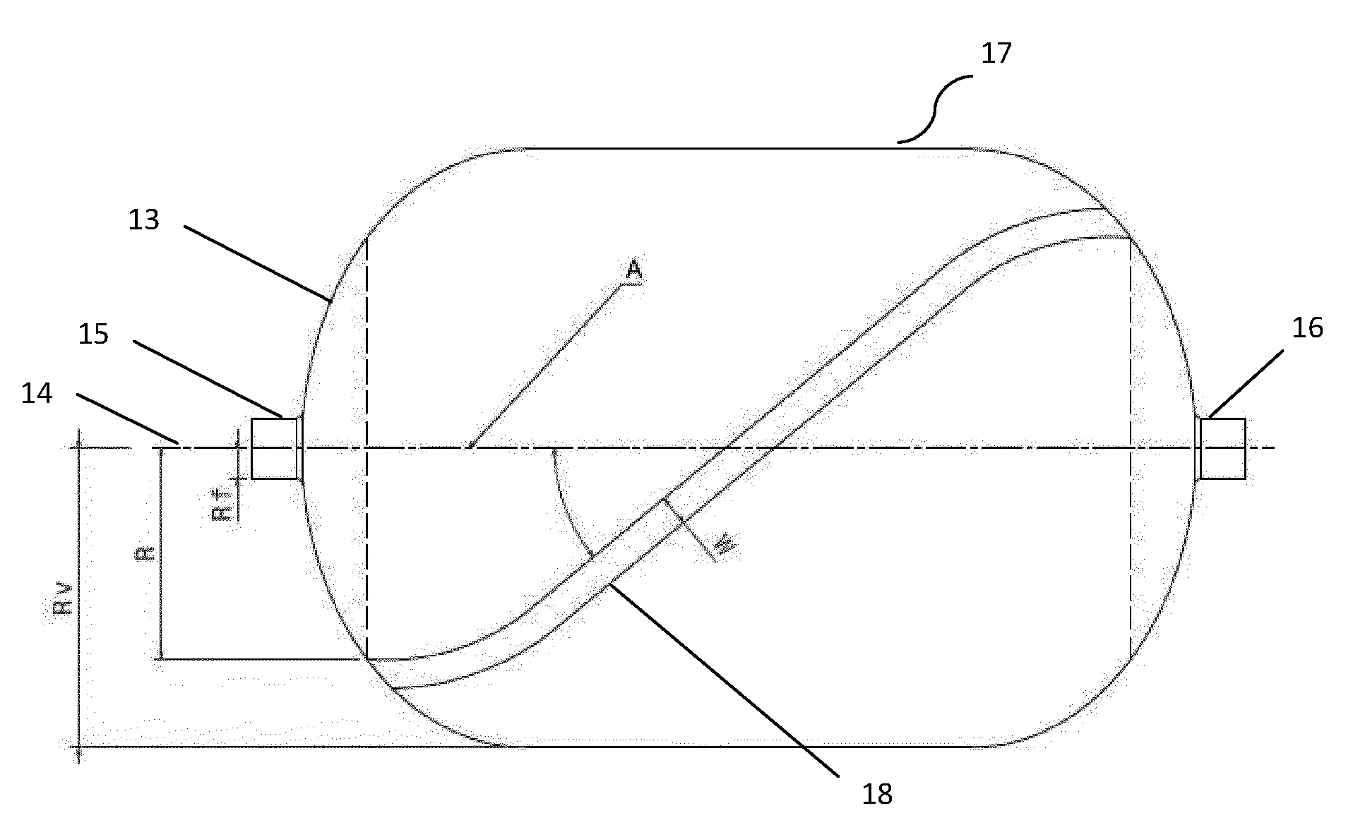 Reservoir destine au stockage de milieux liquides ou gazeux sous pression et son procede de fabrication