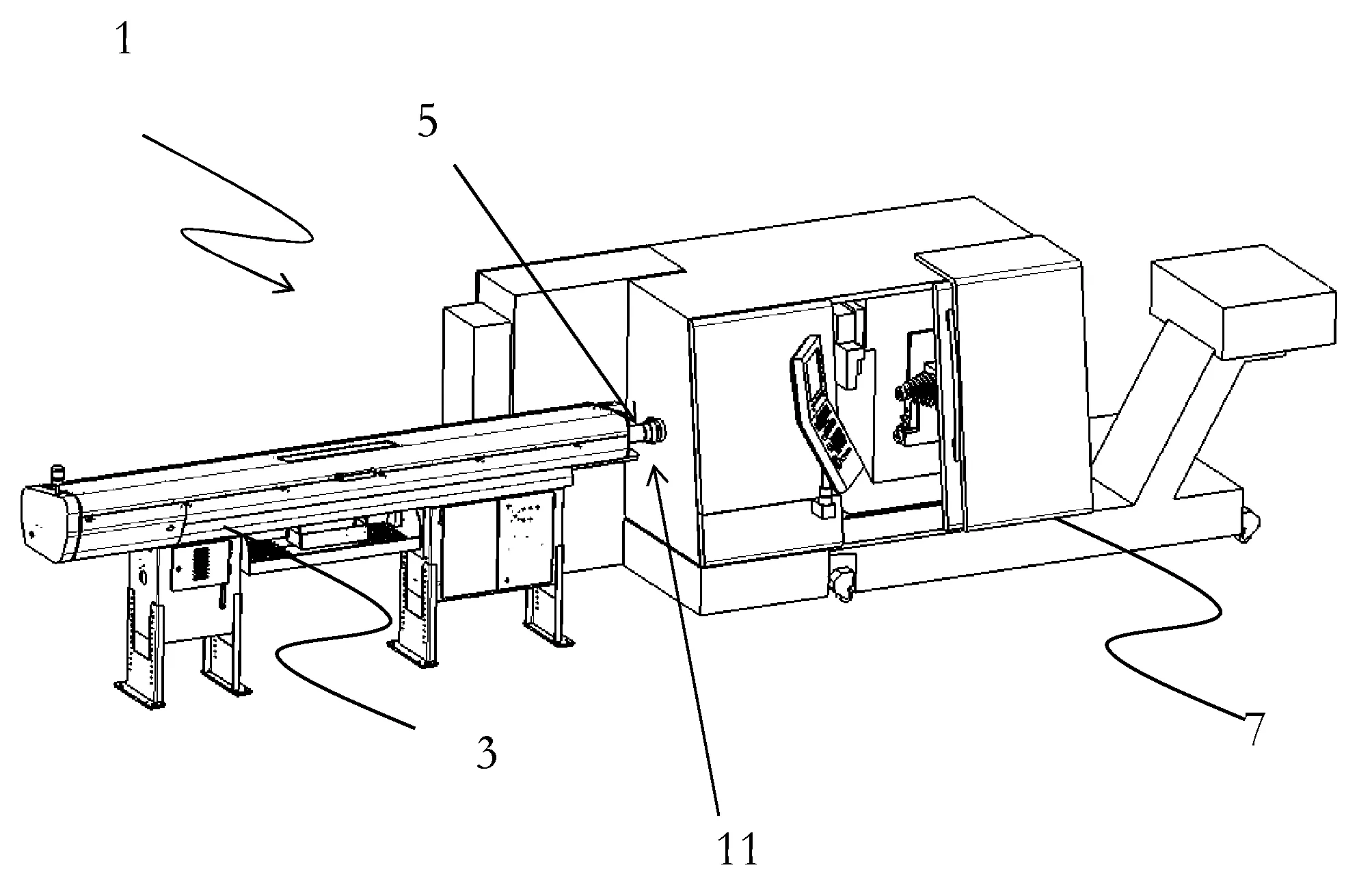 Systeme d'usinage et procede associe