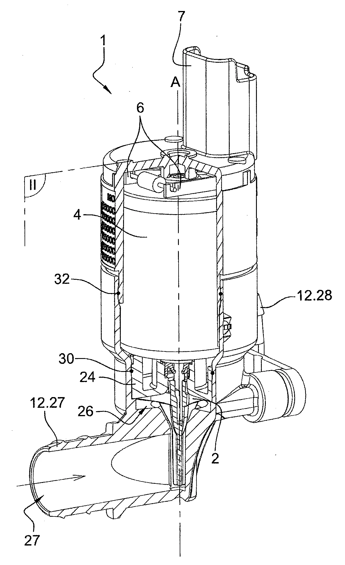 Pompe et procede d'assemblage d'une telle pompe
