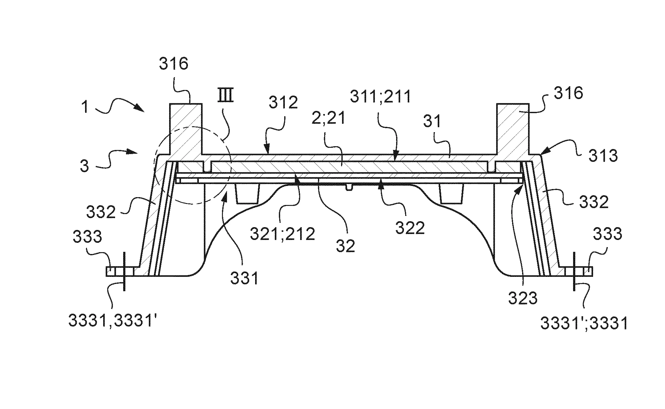 Dispositif pour l'identification d'un element en beton