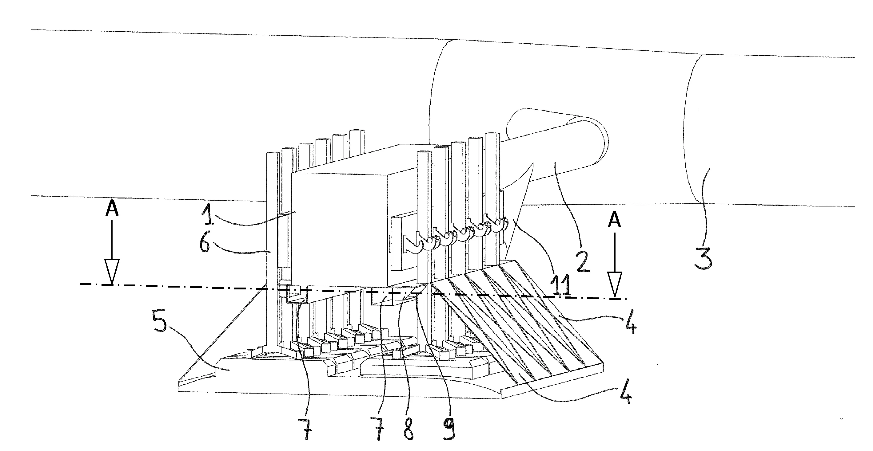 Dispositif d'aspiration d'effluents gazeux provenant d'une cuve de production industrielle d'aluminium par electrolyse ignee
