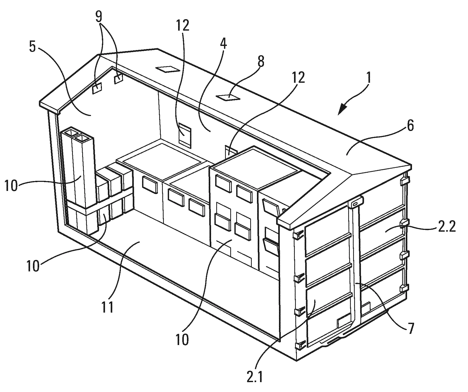 Systeme pour la collecte, le stockage et le transport de dechets