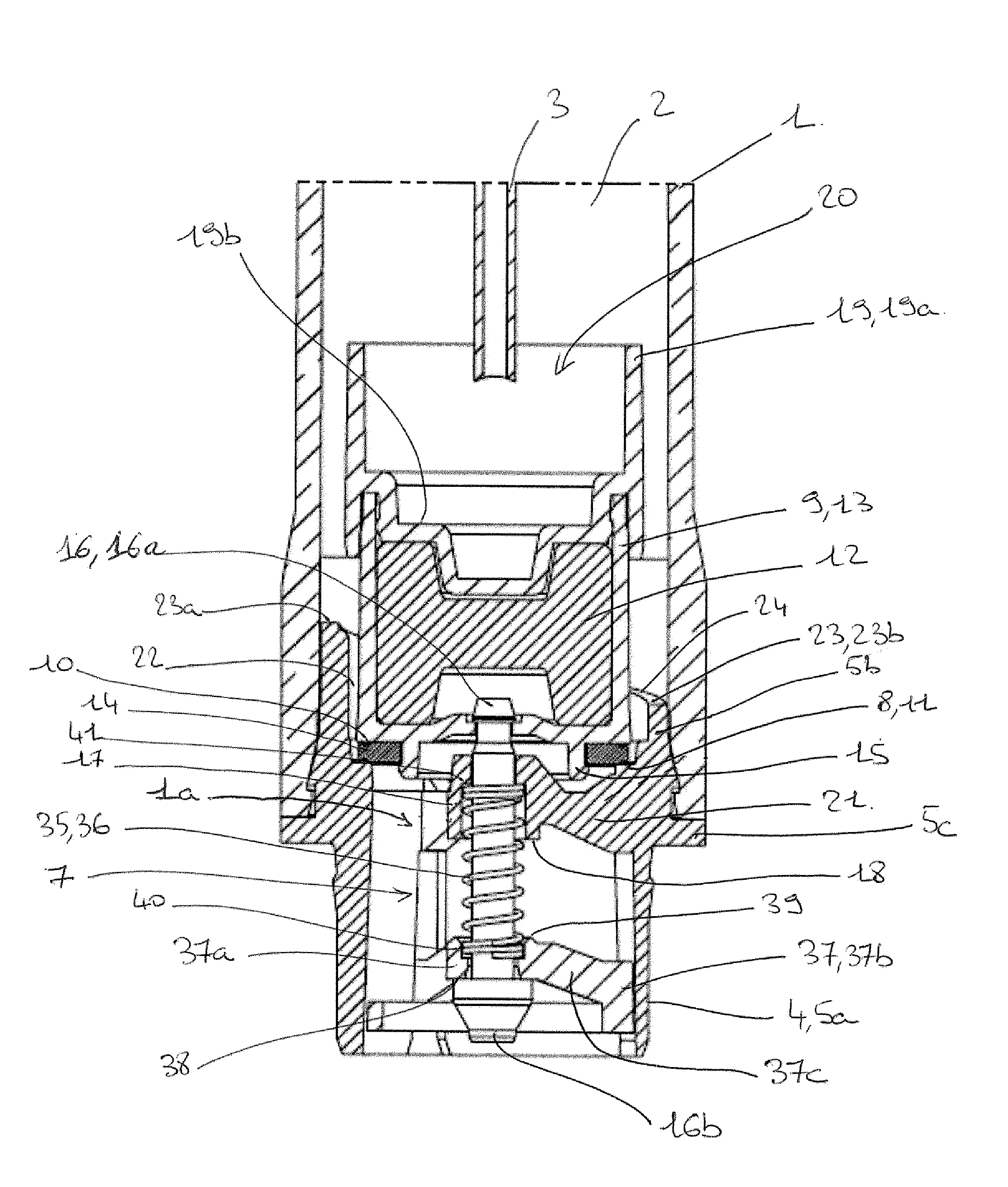 Flacon remplissable de distribution d’un produit fluide