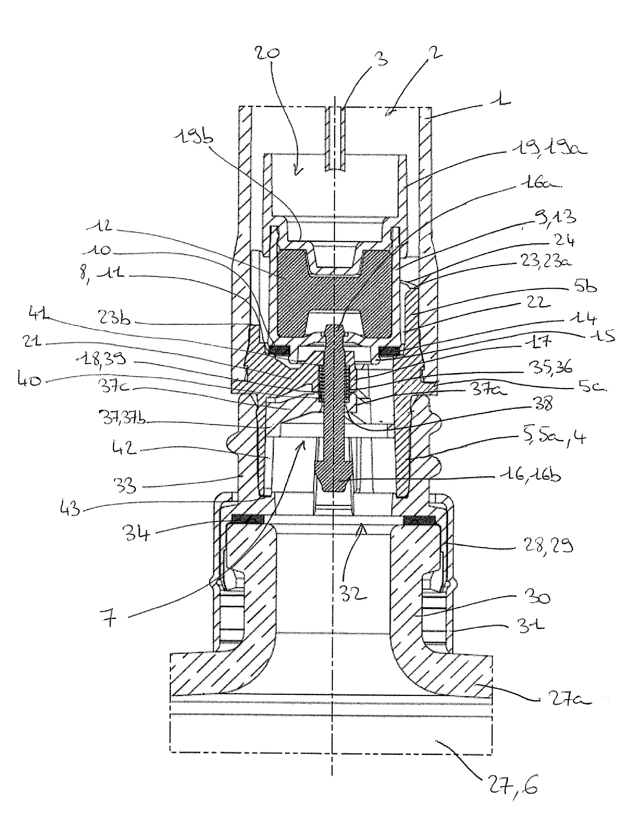 Flacon remplissable de distribution d’un produit fluide