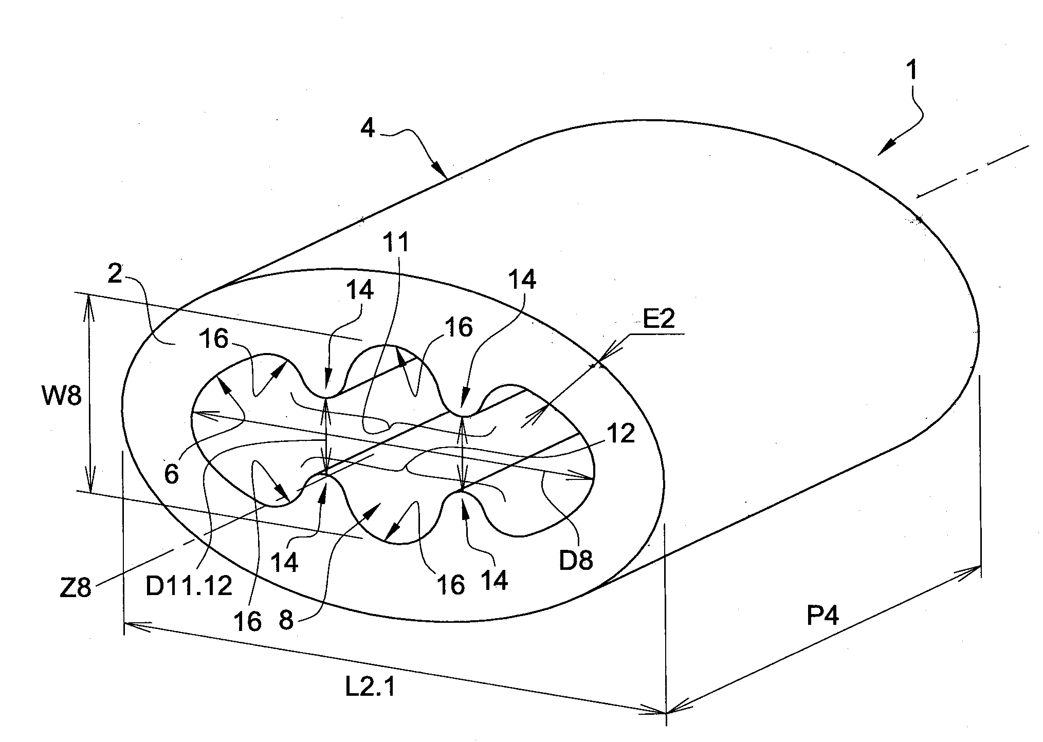 Gaine pour enserrer un element allonge, ensemble comprenant une telle gaine et procede d’assemblage mettant en oeuvre une telle gaine