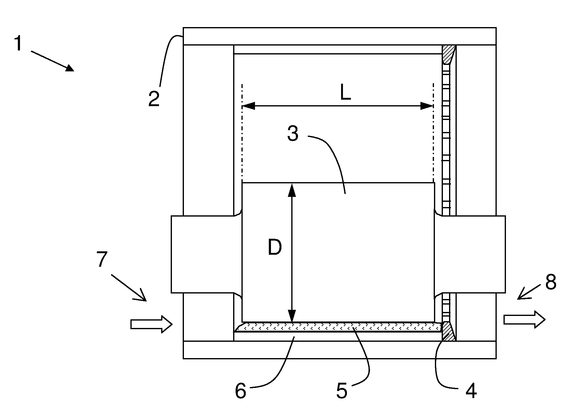 Broyeur par compression de lit de matieres