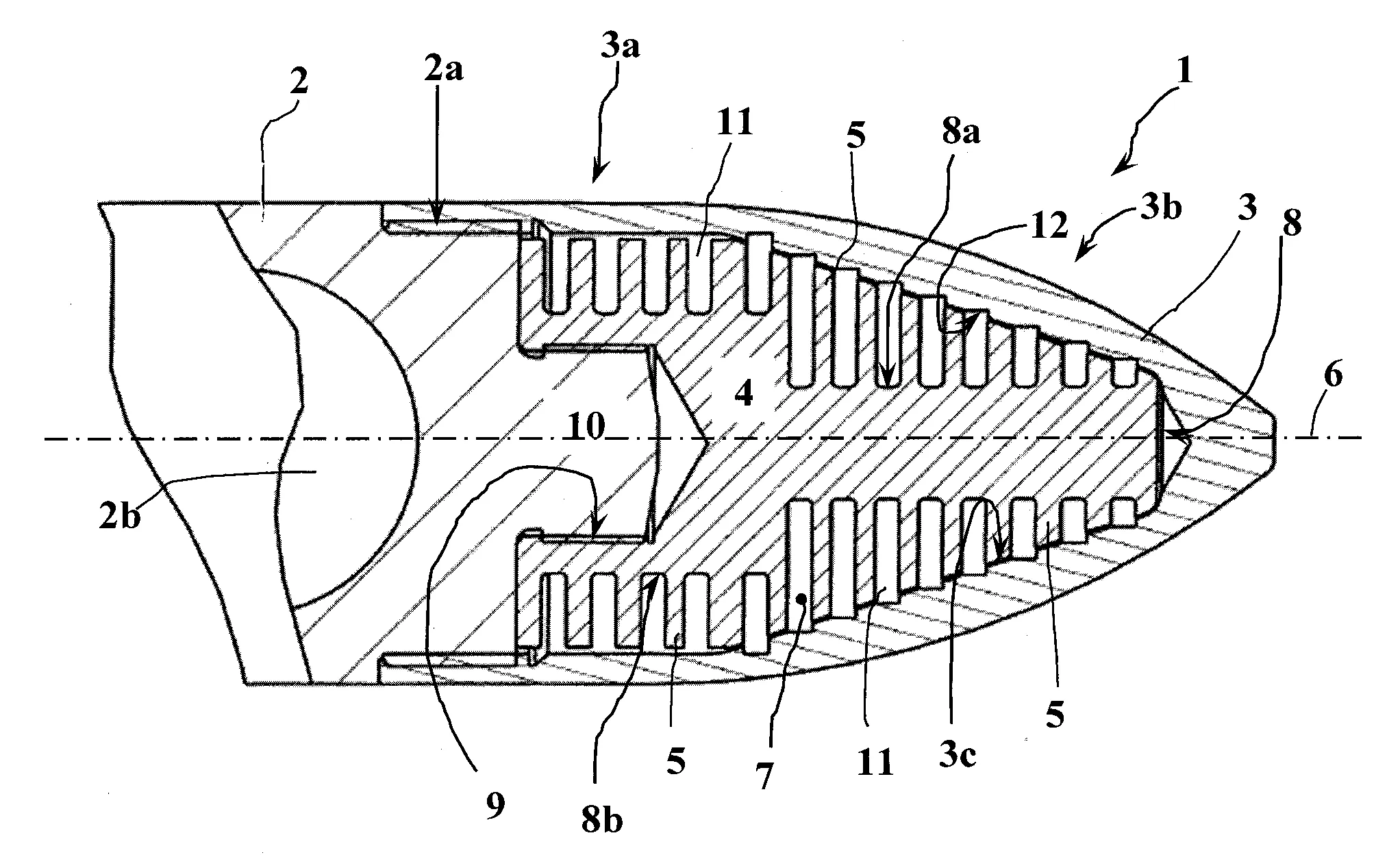 Projectile comportant des moyens anti ricochet