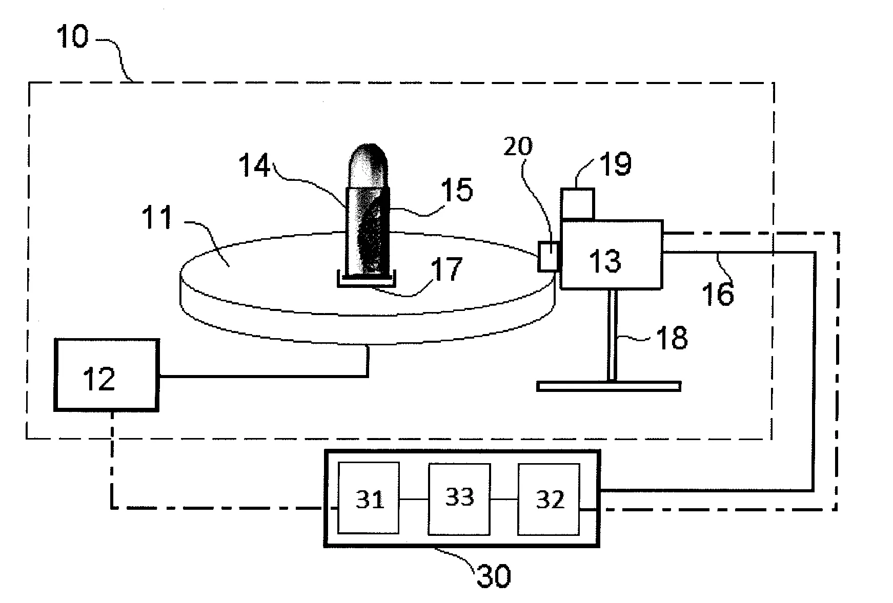 Dispositif automatise d'acquisition et de reconstruction d'un dessin, d'une gravure, de la forme d'une rayure ou d'un residu et procede associe