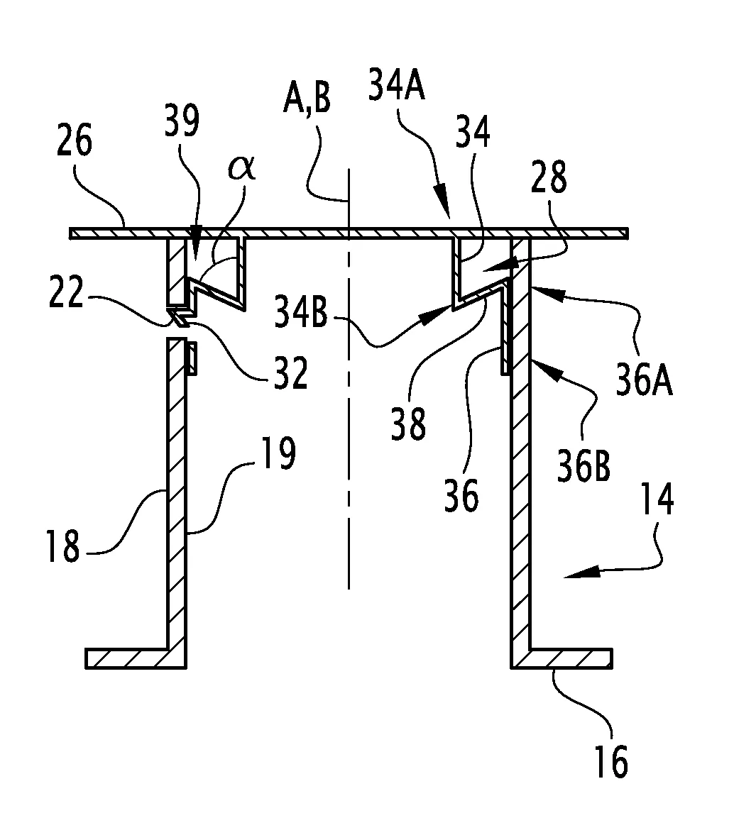 Dispositif perfectionne d'absorption de l'energie d'un choc, notamment pour un vehicule automobile
