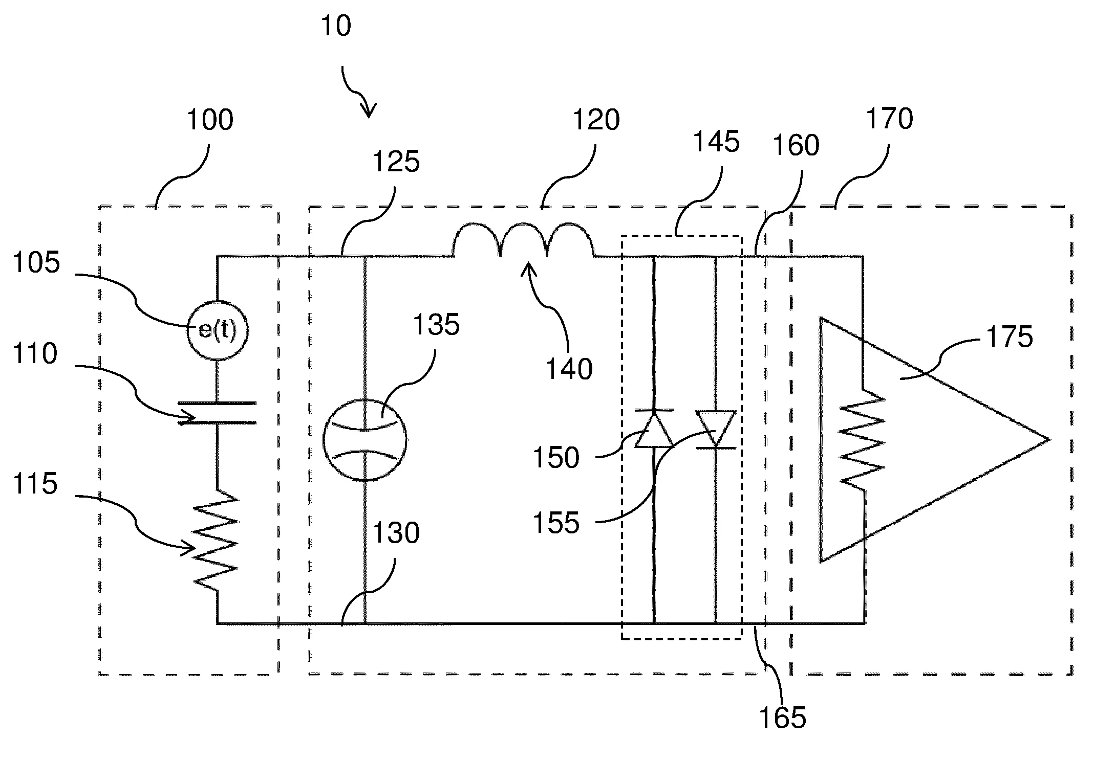 Dispositif et procede de reception d’ondes electromagnetiques