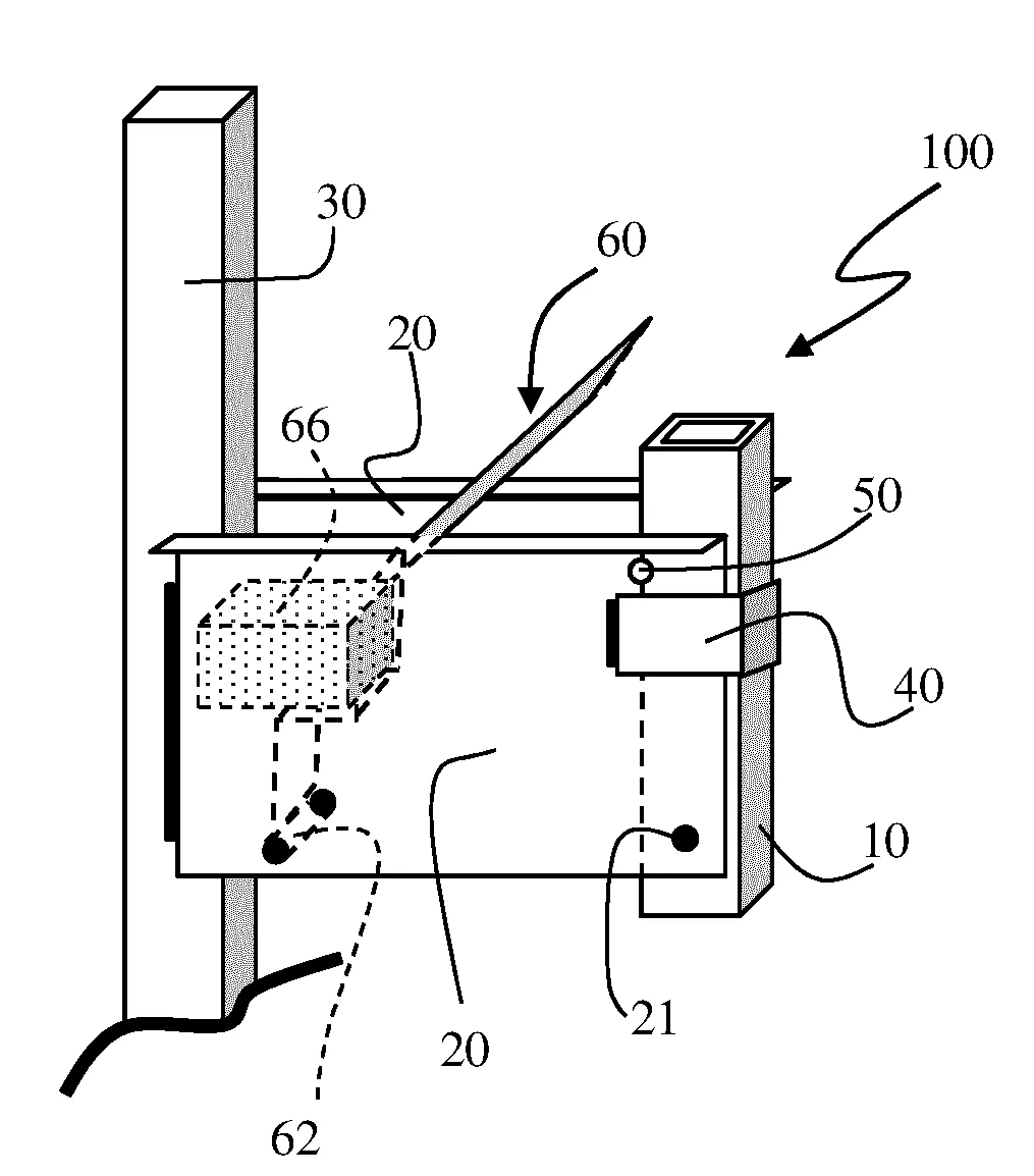 Mecanisme de fixation pivotante d’un porte-plaque sur un mat telescopique d’un appareil de levage de plaques, et appareil de levage de plaque muni d’un tel mecanisme