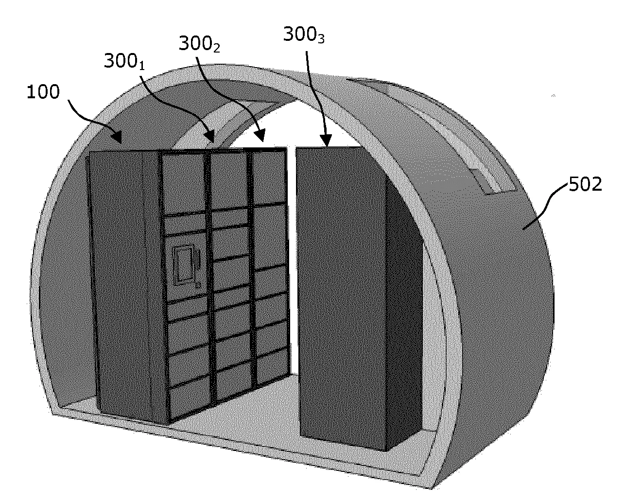 Procede, systeme et installation de depot et/ou de retrait automatise(s) d'objets