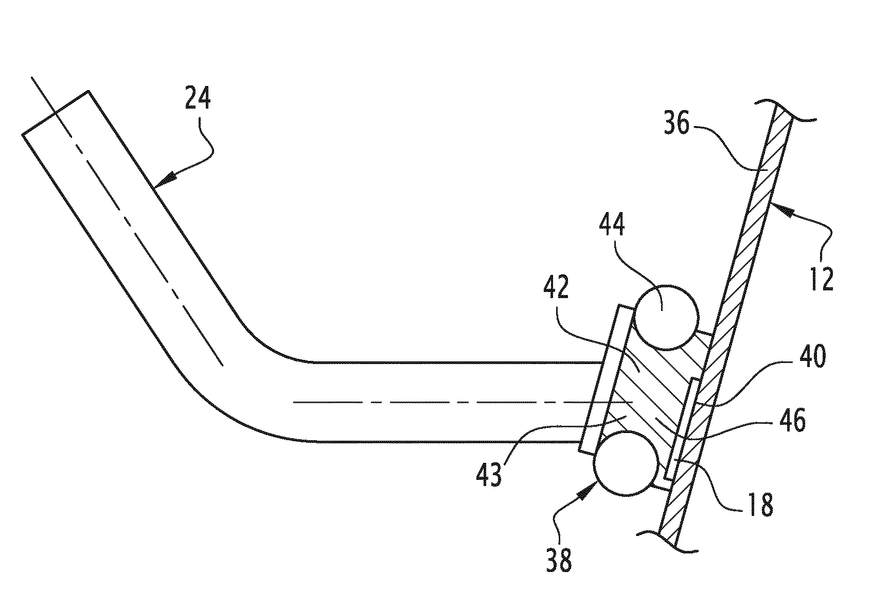 Dispositif de support comprenant un masque de protection