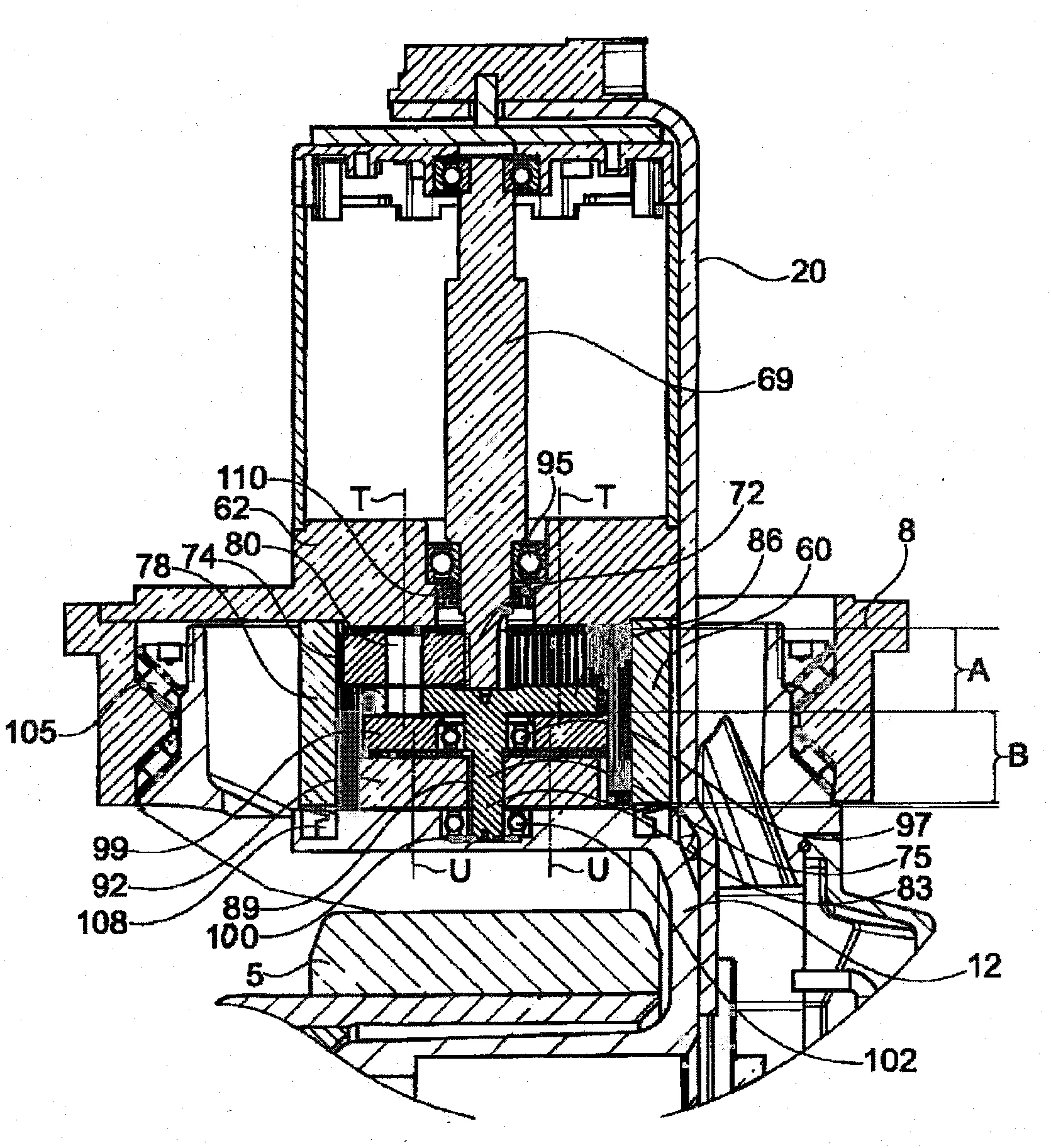 Dispositif d'entrainement pour chariot ou analogue