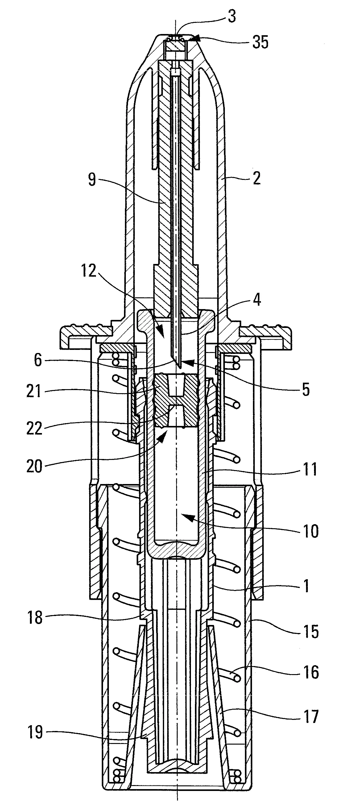 Dispositif de distribution de produit fluide.
