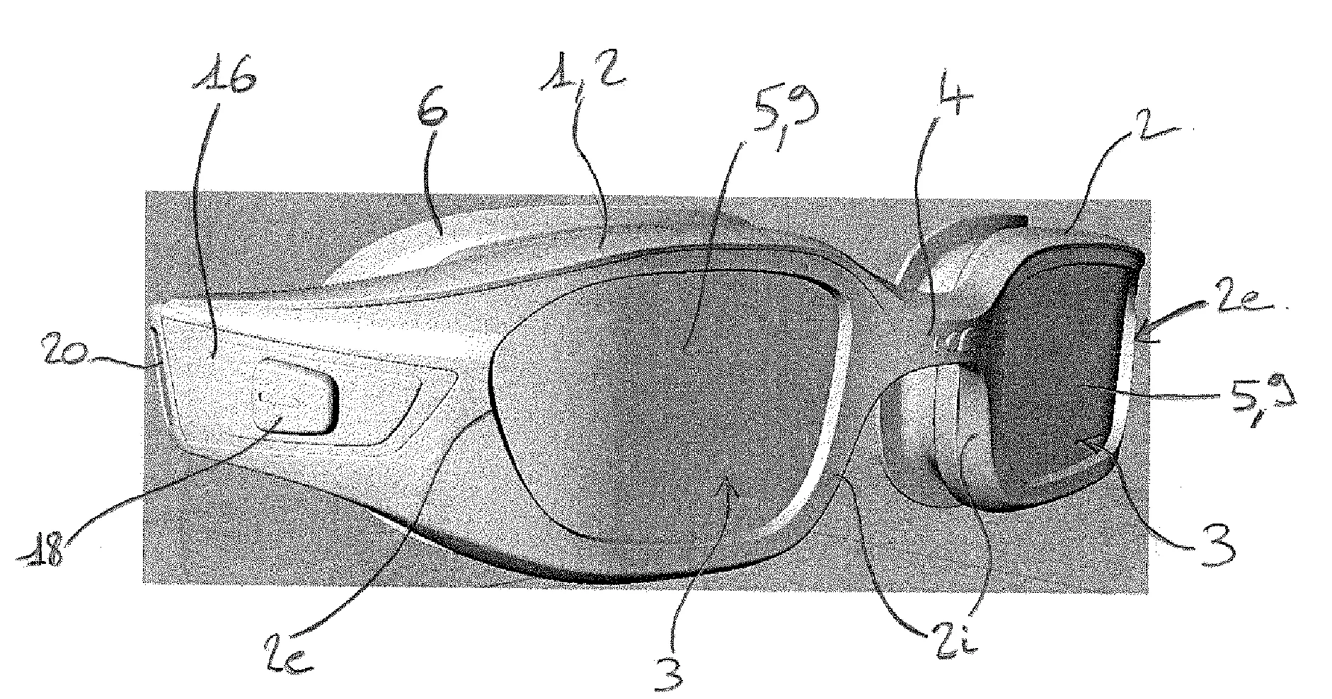 Lunettes notamment destinees a la pratique d'une activite aquatique