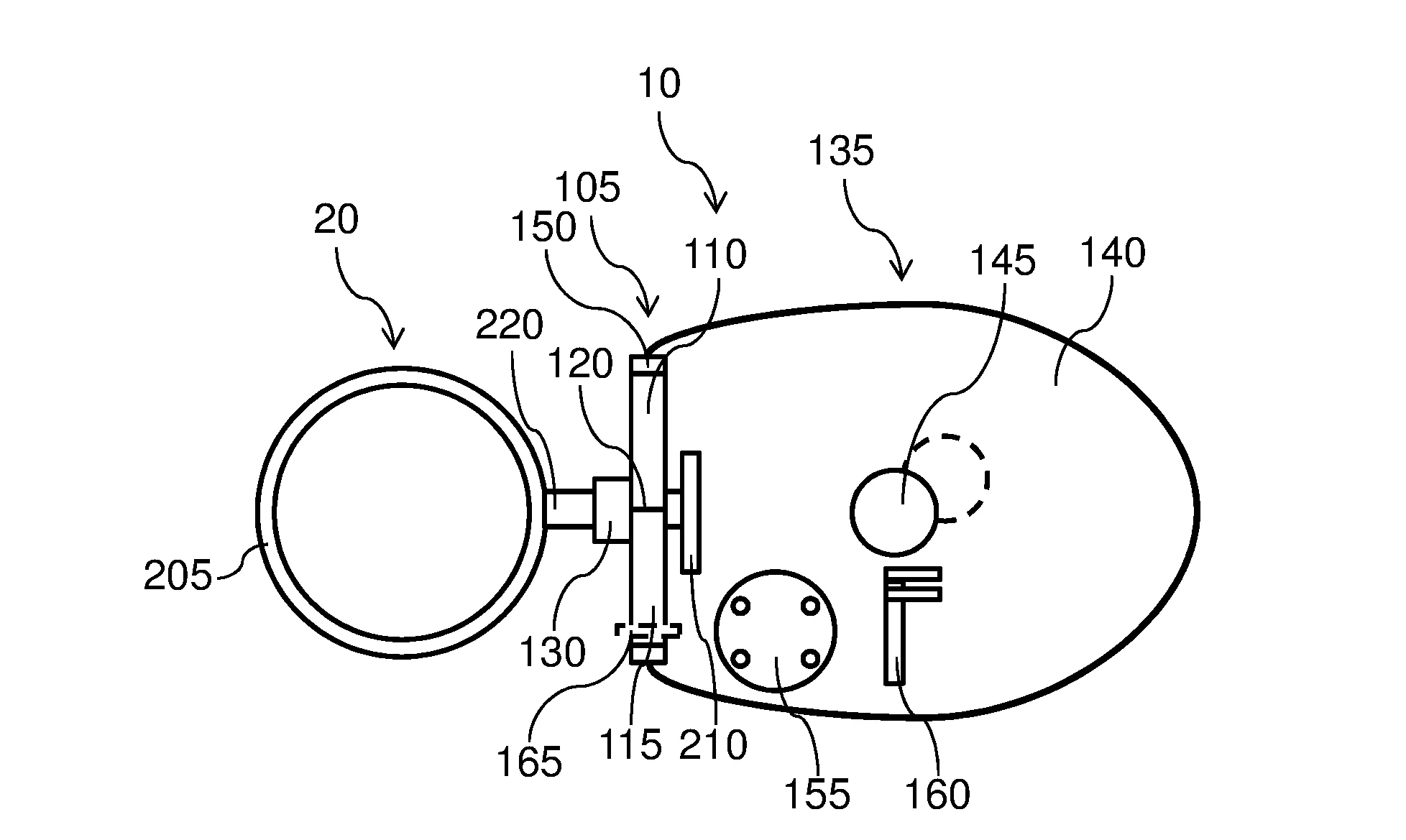 Dispositif et procede d'intervention sur une derivation d'une conduite de fluide