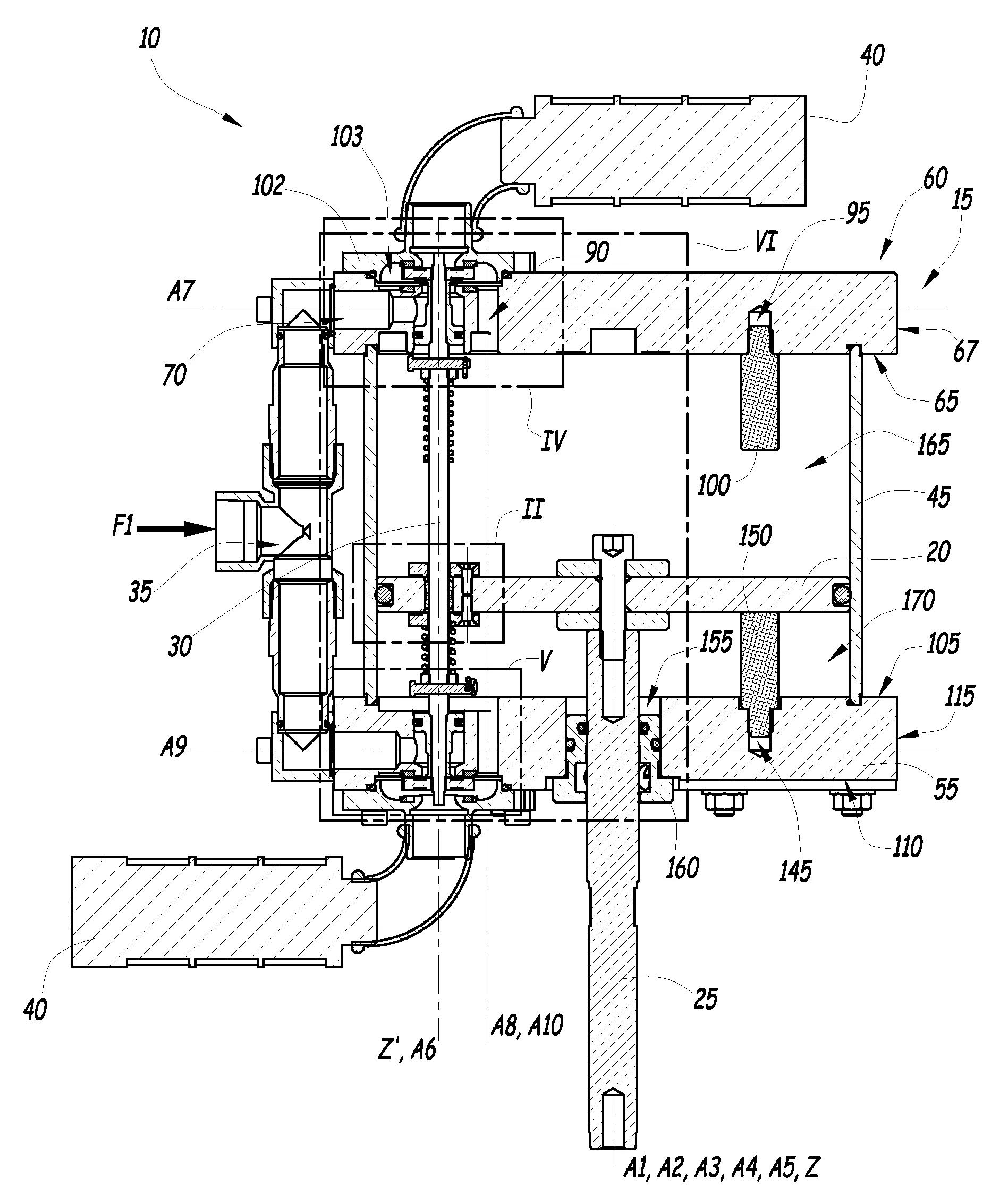 Moteur a air comprime et pompe comprenant un tel moteur