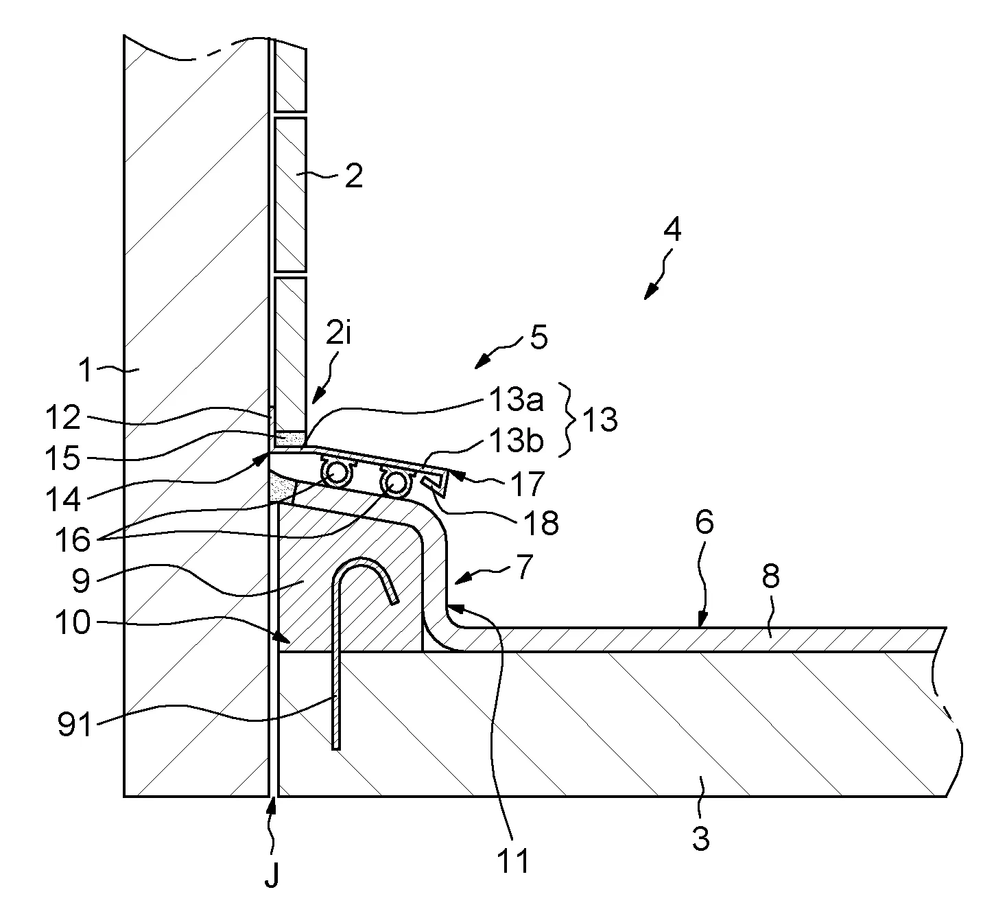 Bande soline et dispositif associe
