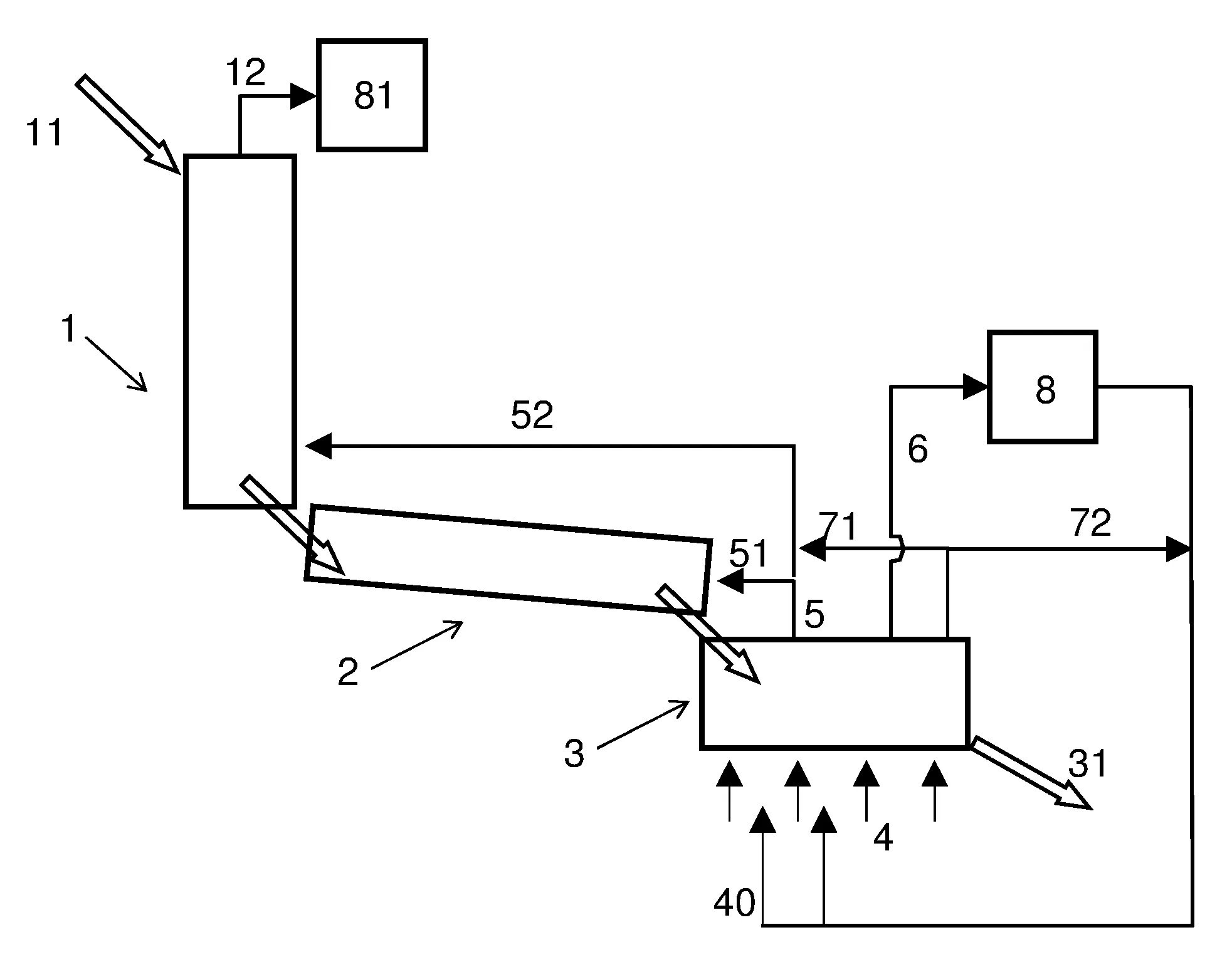 Procede de production de materiau fritte a partir de matieres crues minerales