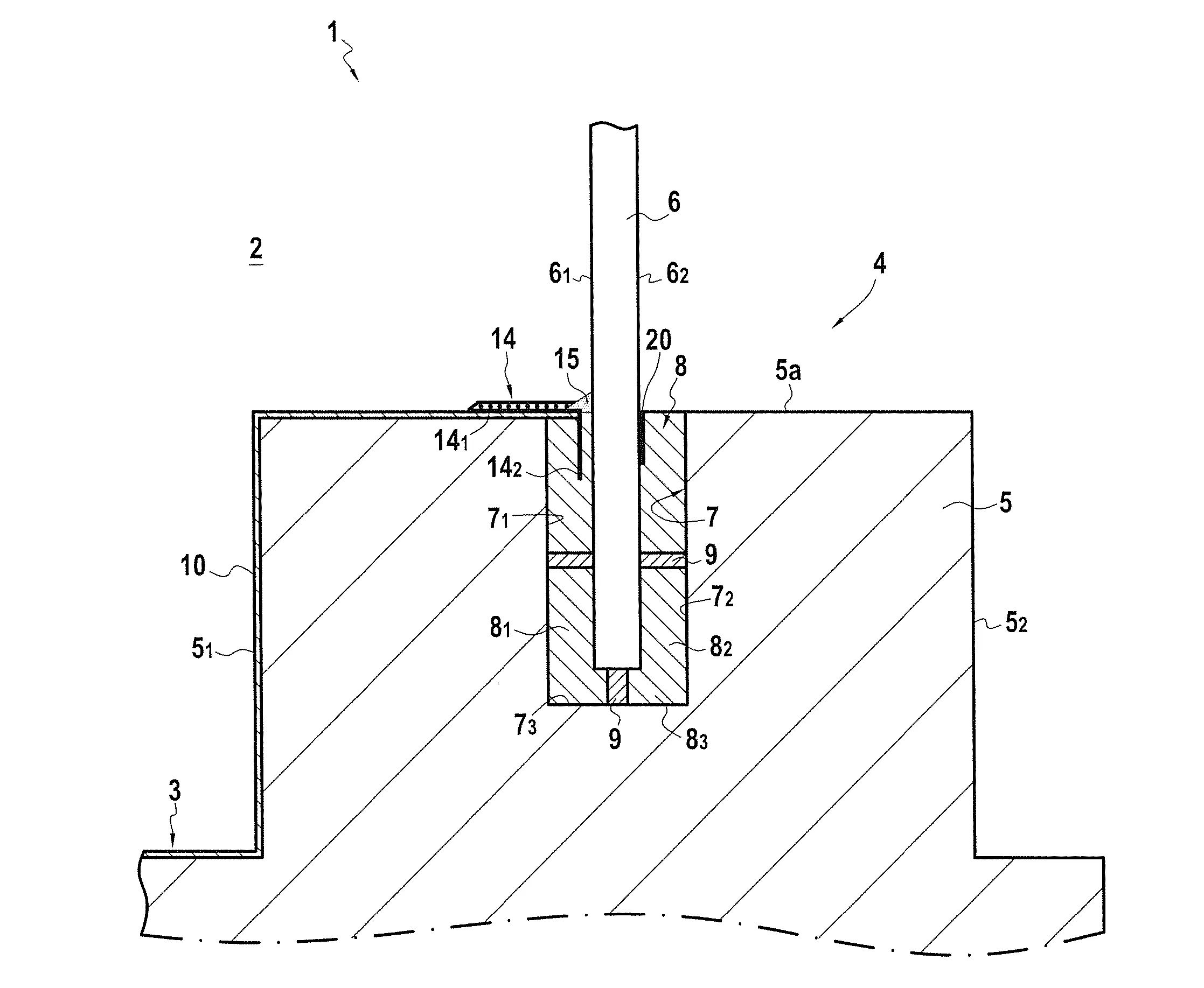 Bassin avec paroi en partie transparente