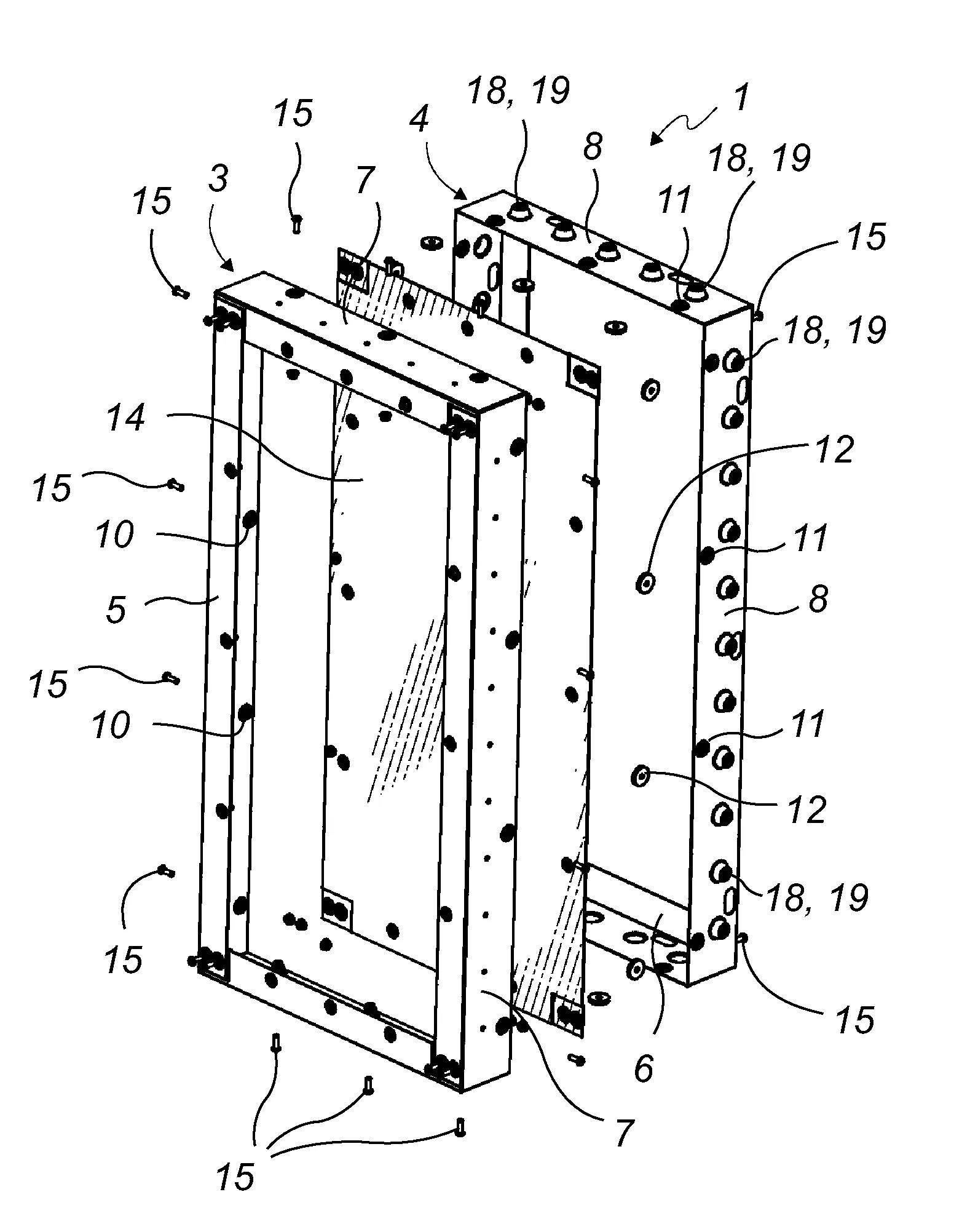 Element de construction, et element de paroi forme de tels elements de construction