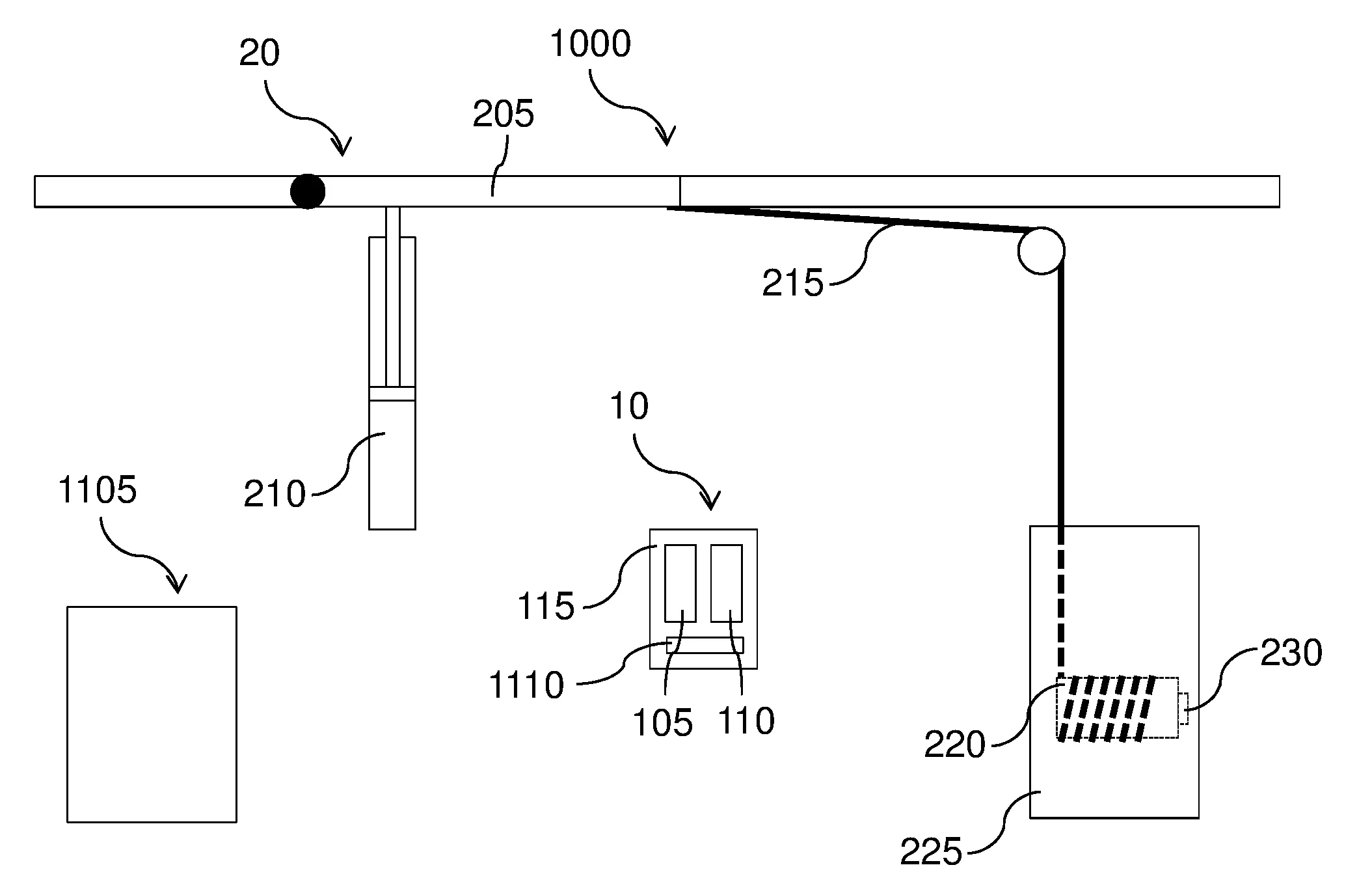 Dispositif de determination de la position d'un ouvrant d'un systeme de desenfumage et dispositif de desenfumage le comportant